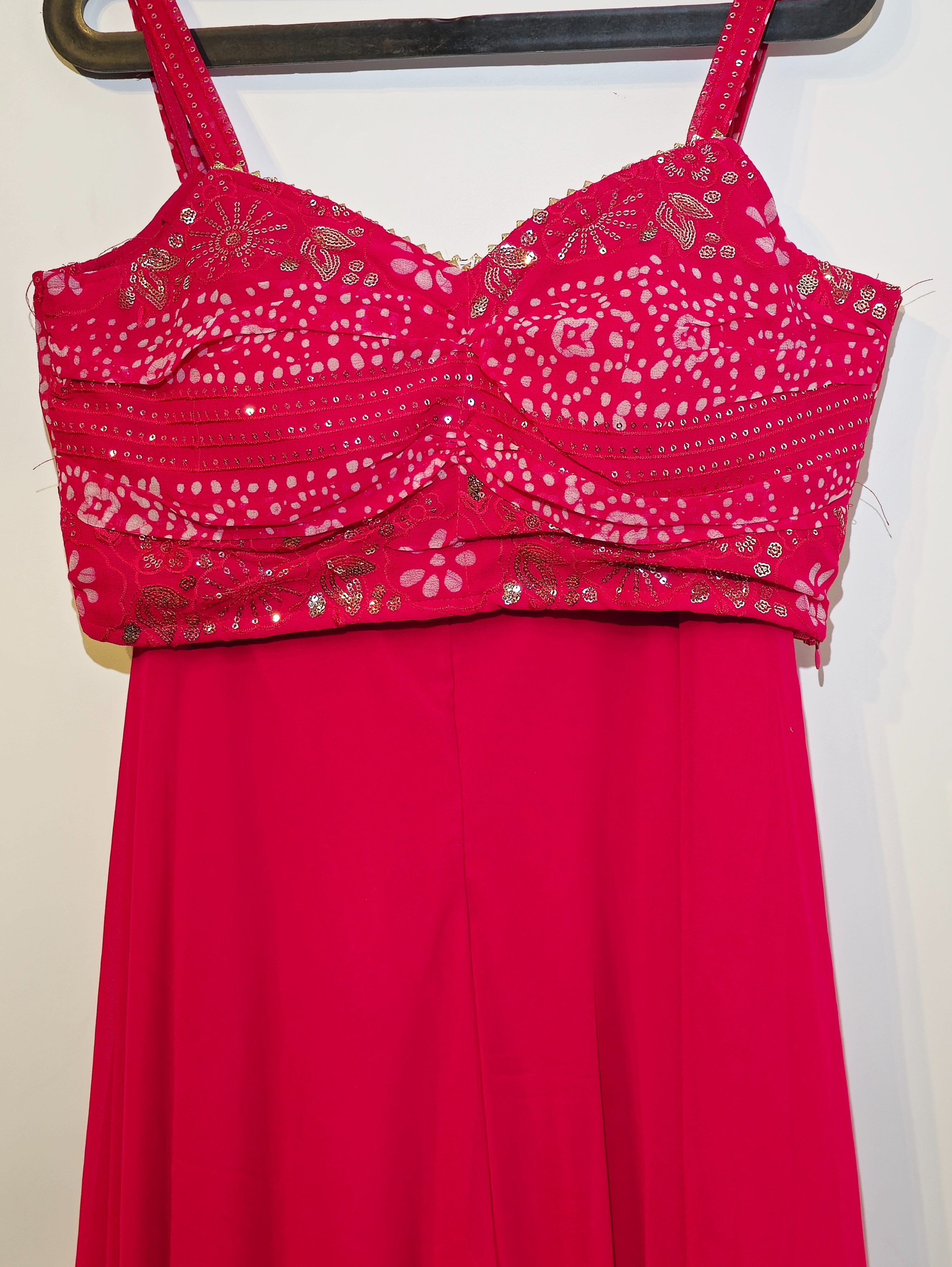 Image of Designer Georgette Traditional 3 Piece - 2 Patterns