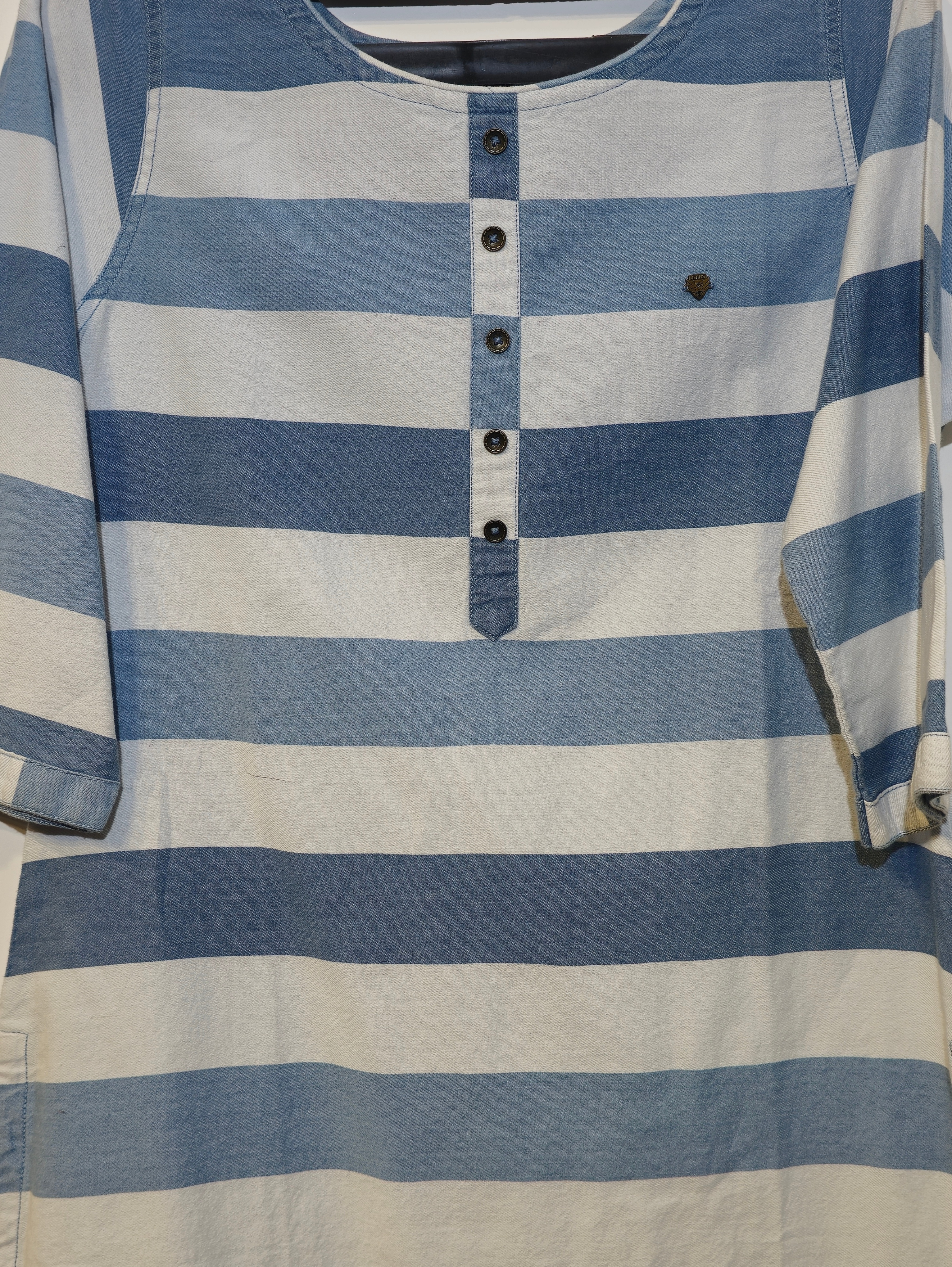 Image of Designer Denim Tunic