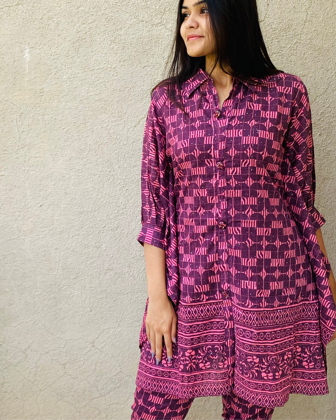 Kaftan Style Coord -Set - 2 Piece