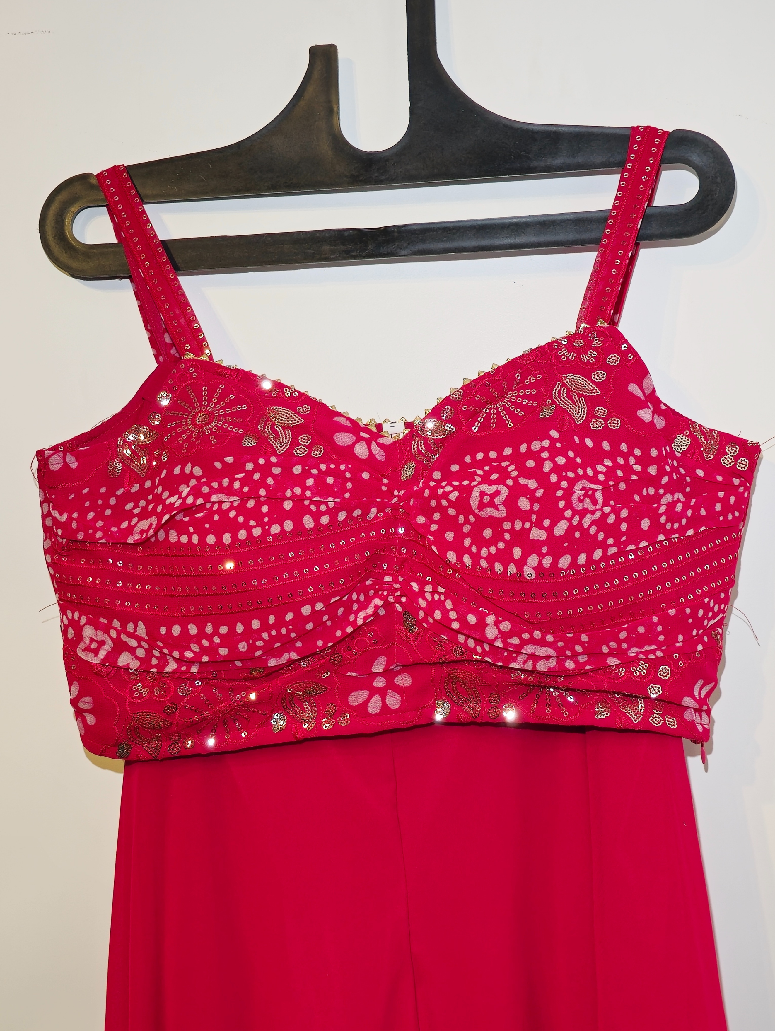 Image of Designer Georgette Traditional 3 Piece - 2 Patterns