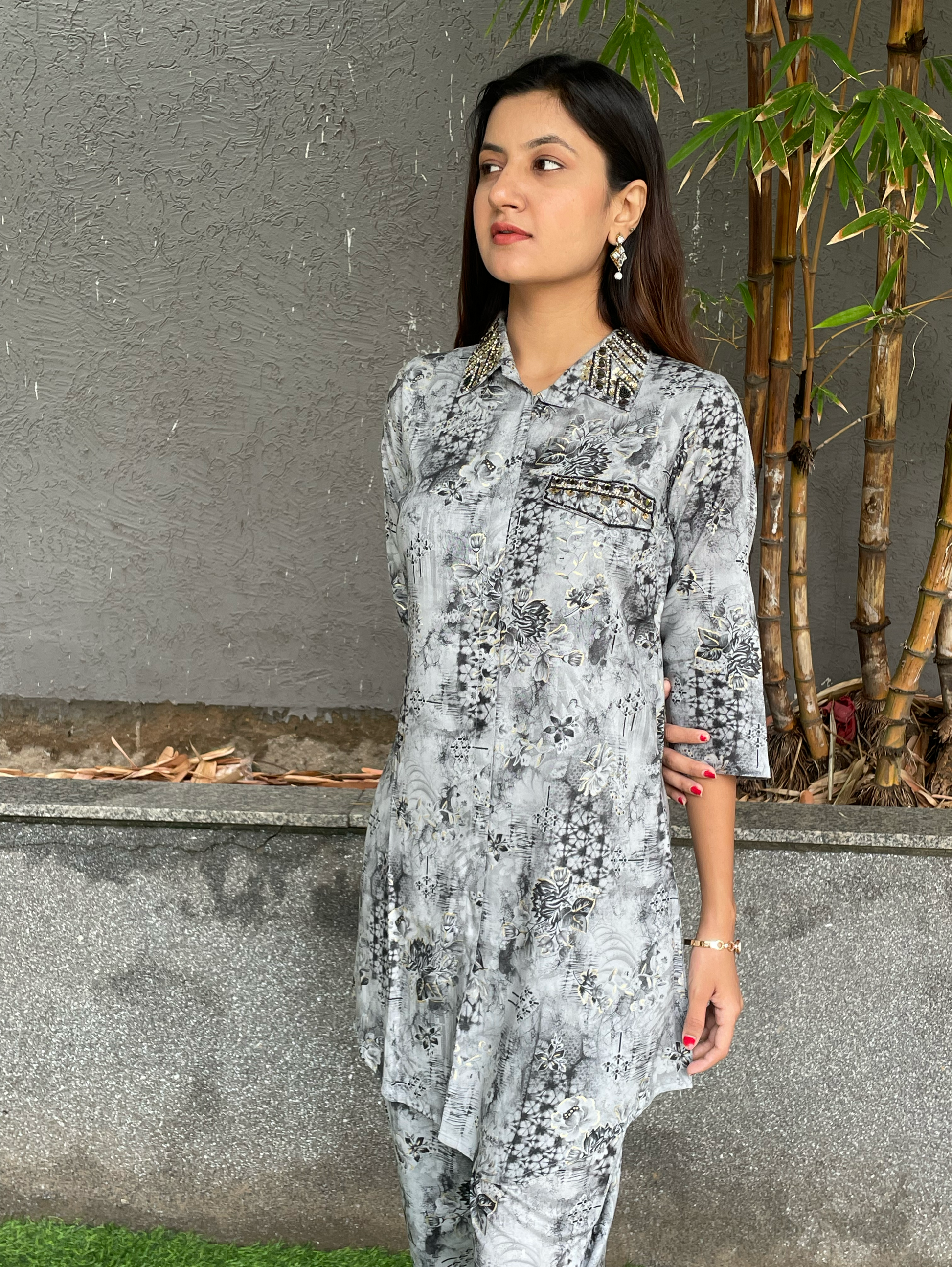 Rayon Coords with Embroidery work