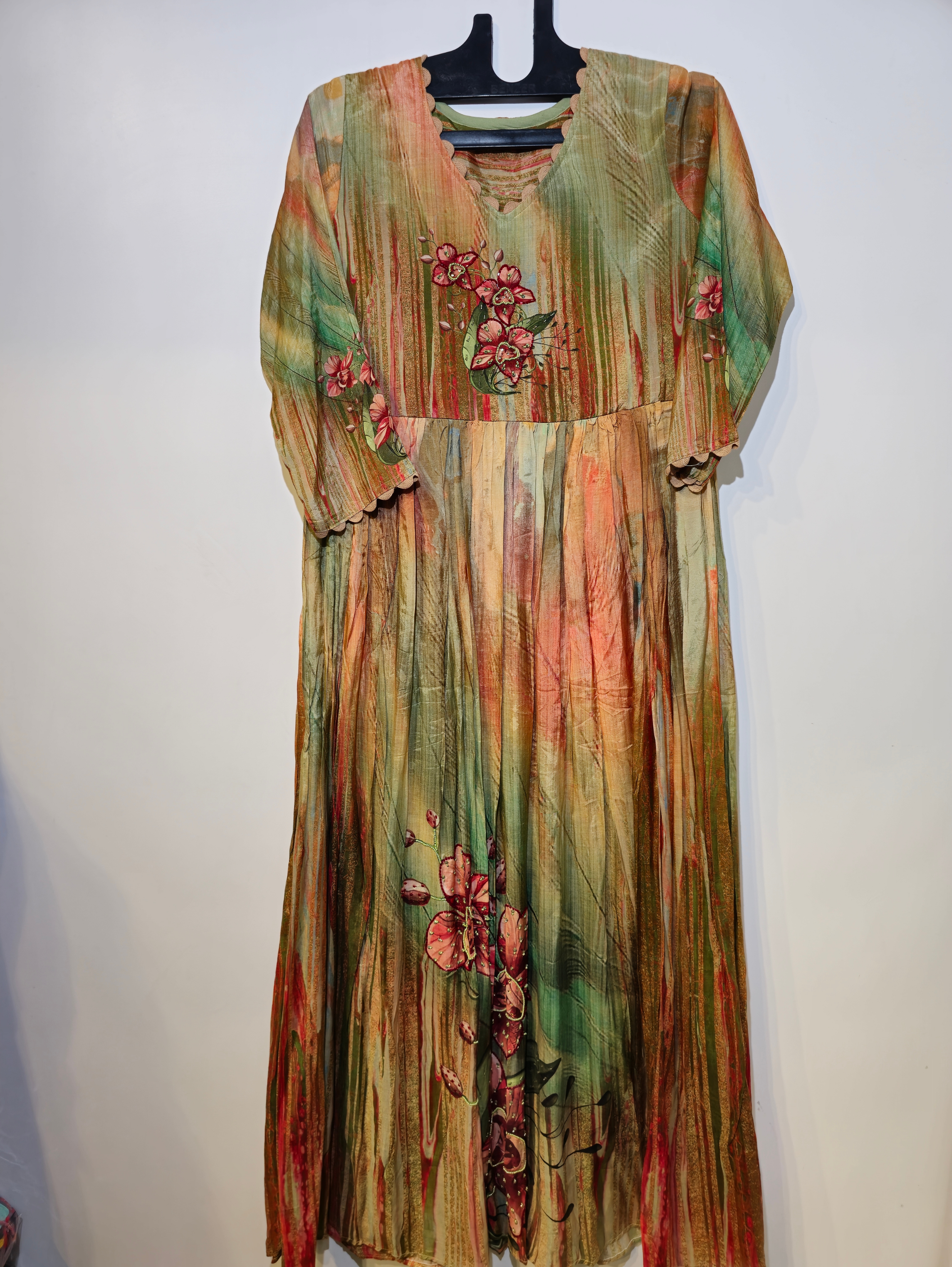 Image of Designer Muslin Gown