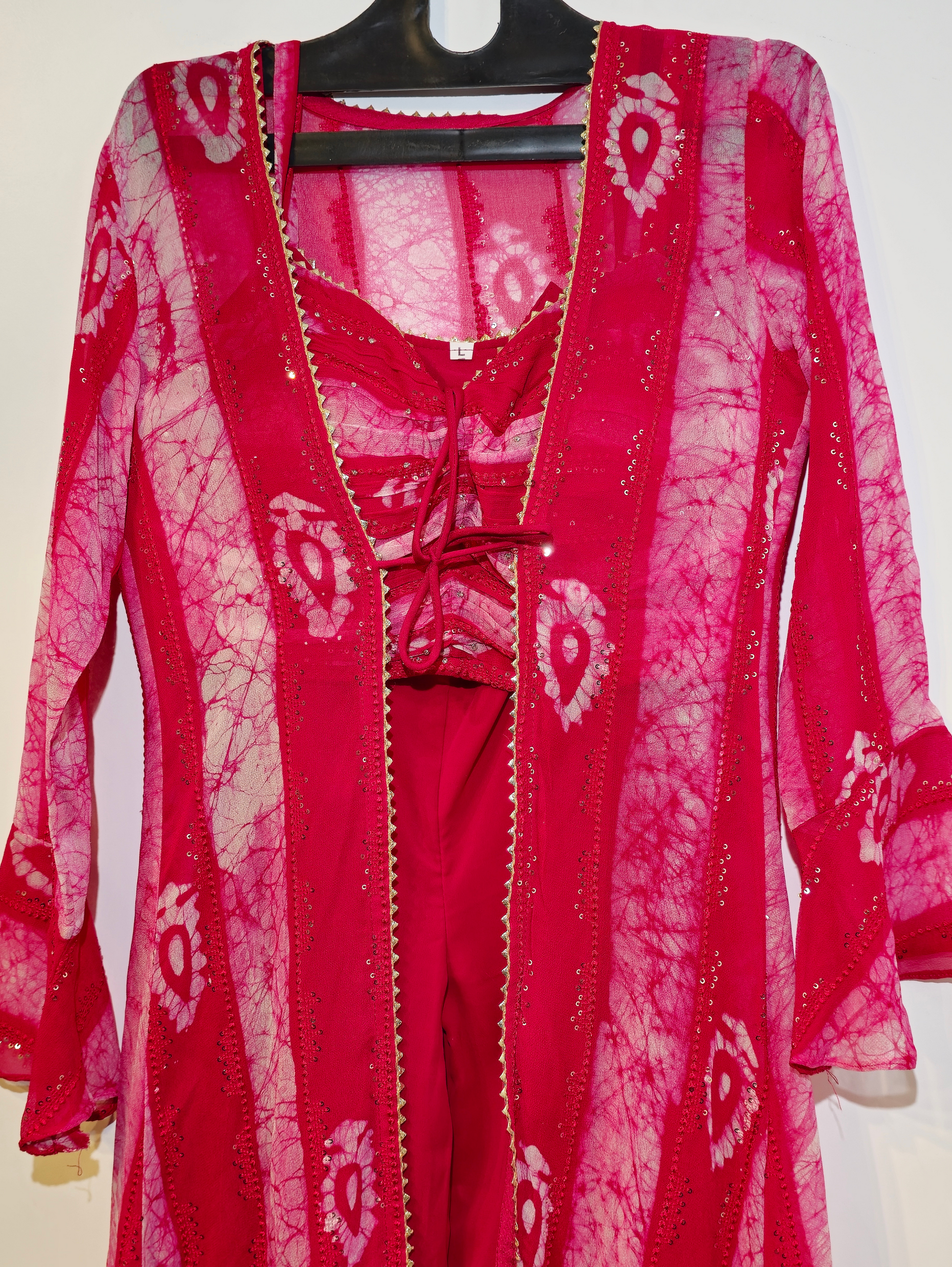 Designer Georgette Traditional 3 Piece - 2 Patterns