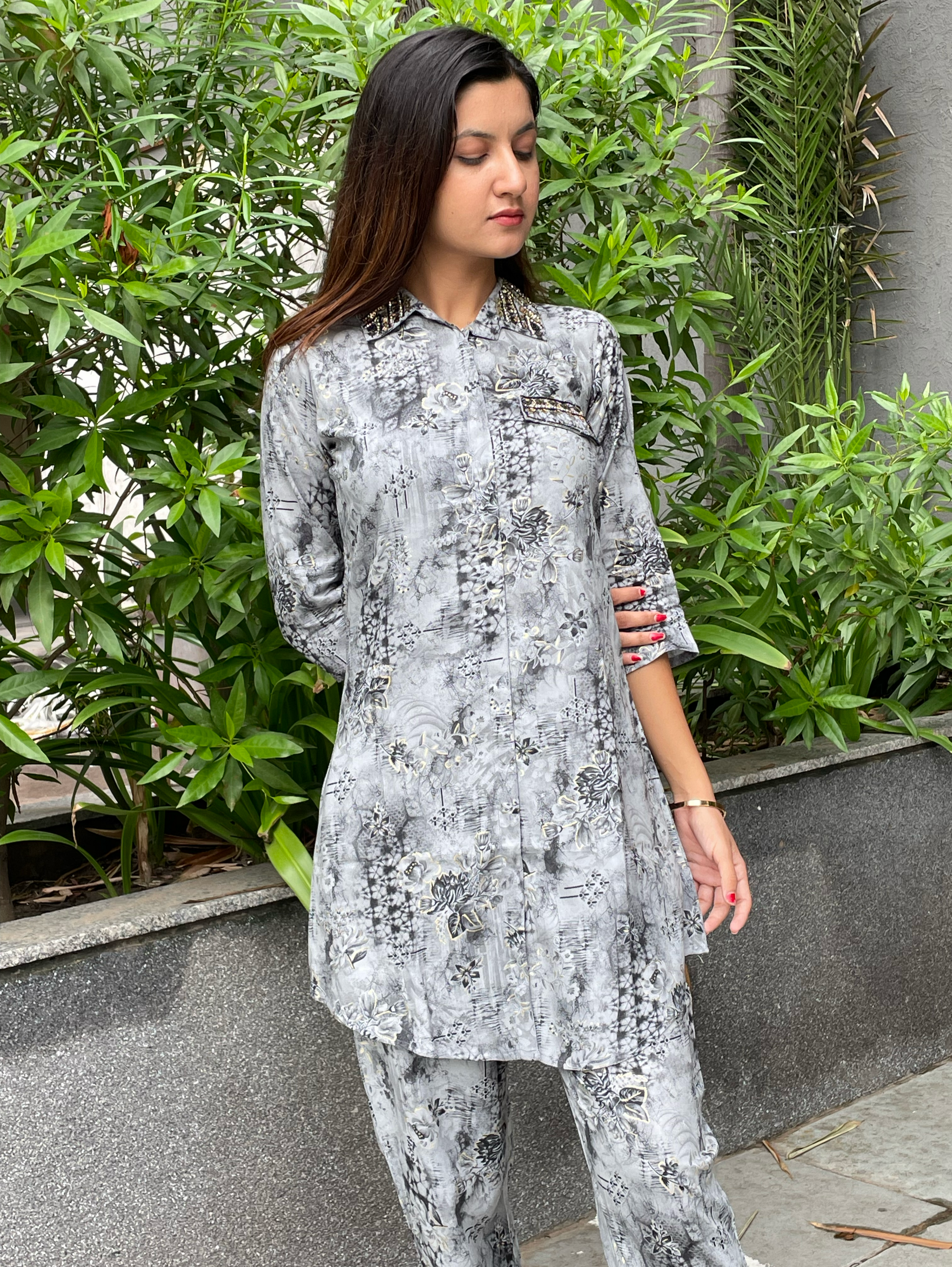 Rayon Coords with Embroidery work