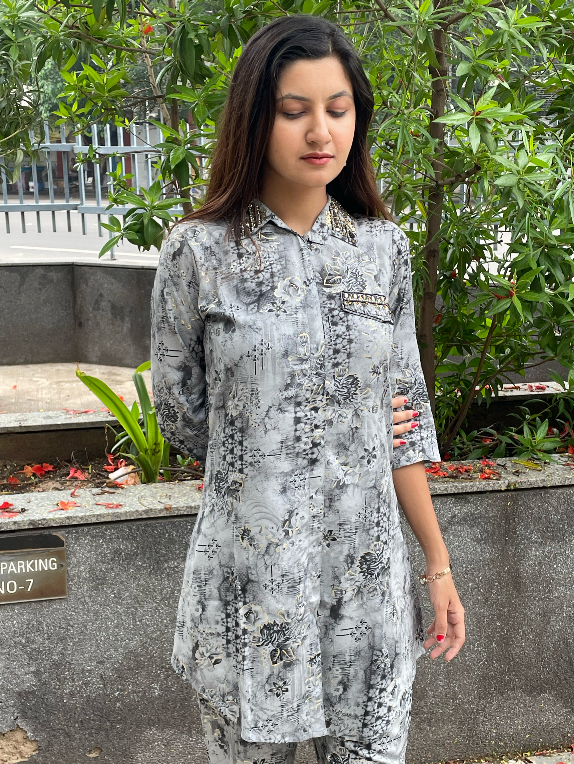 Rayon Coords with Embroidery work