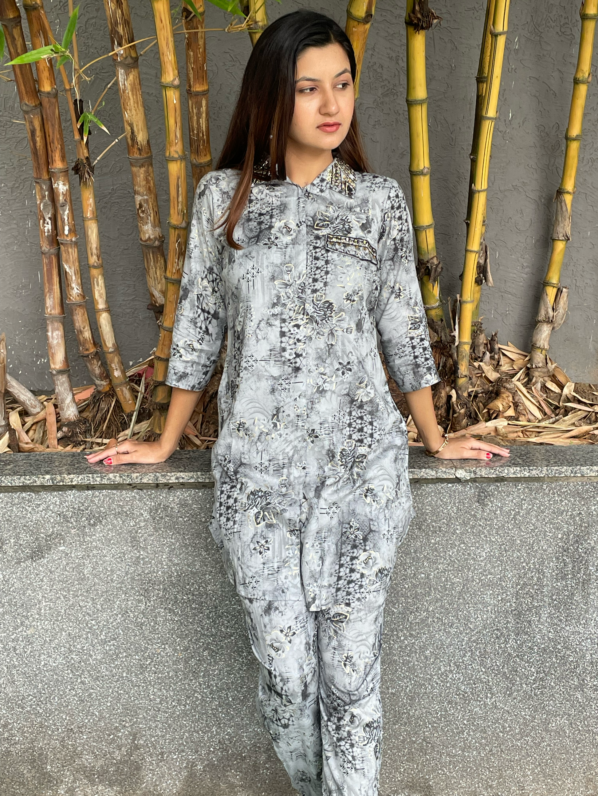 Rayon Coords with Embroidery work