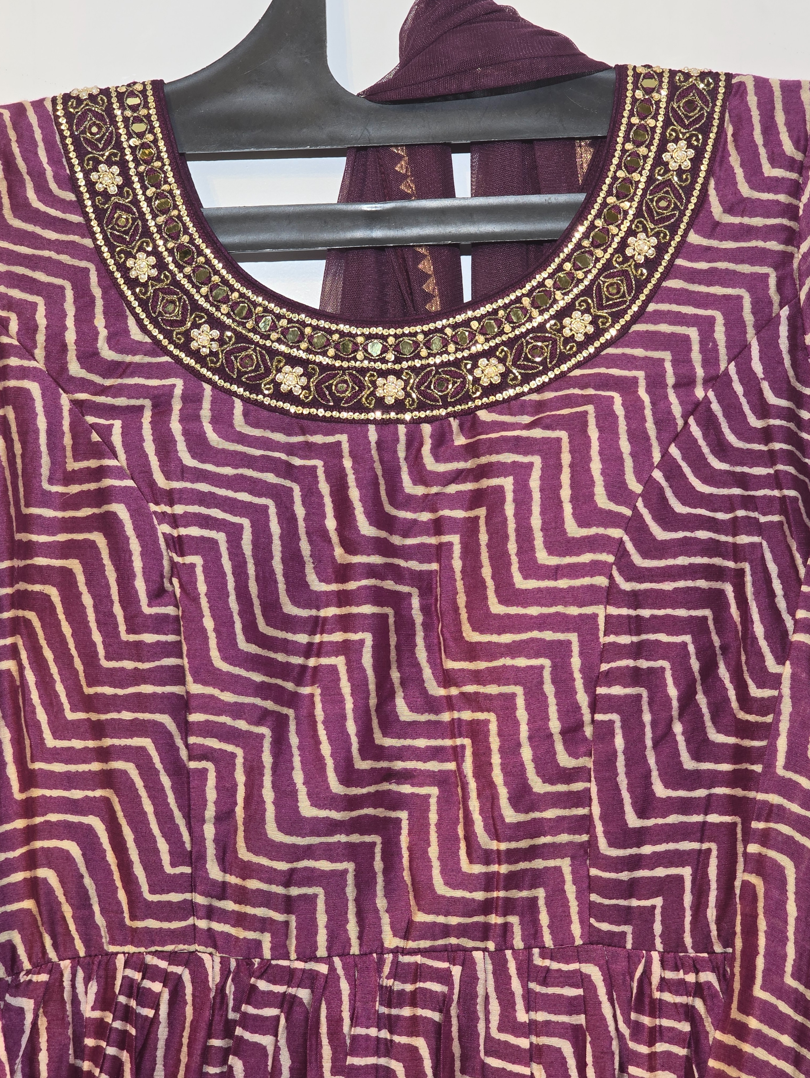 Designer Muslin Gown