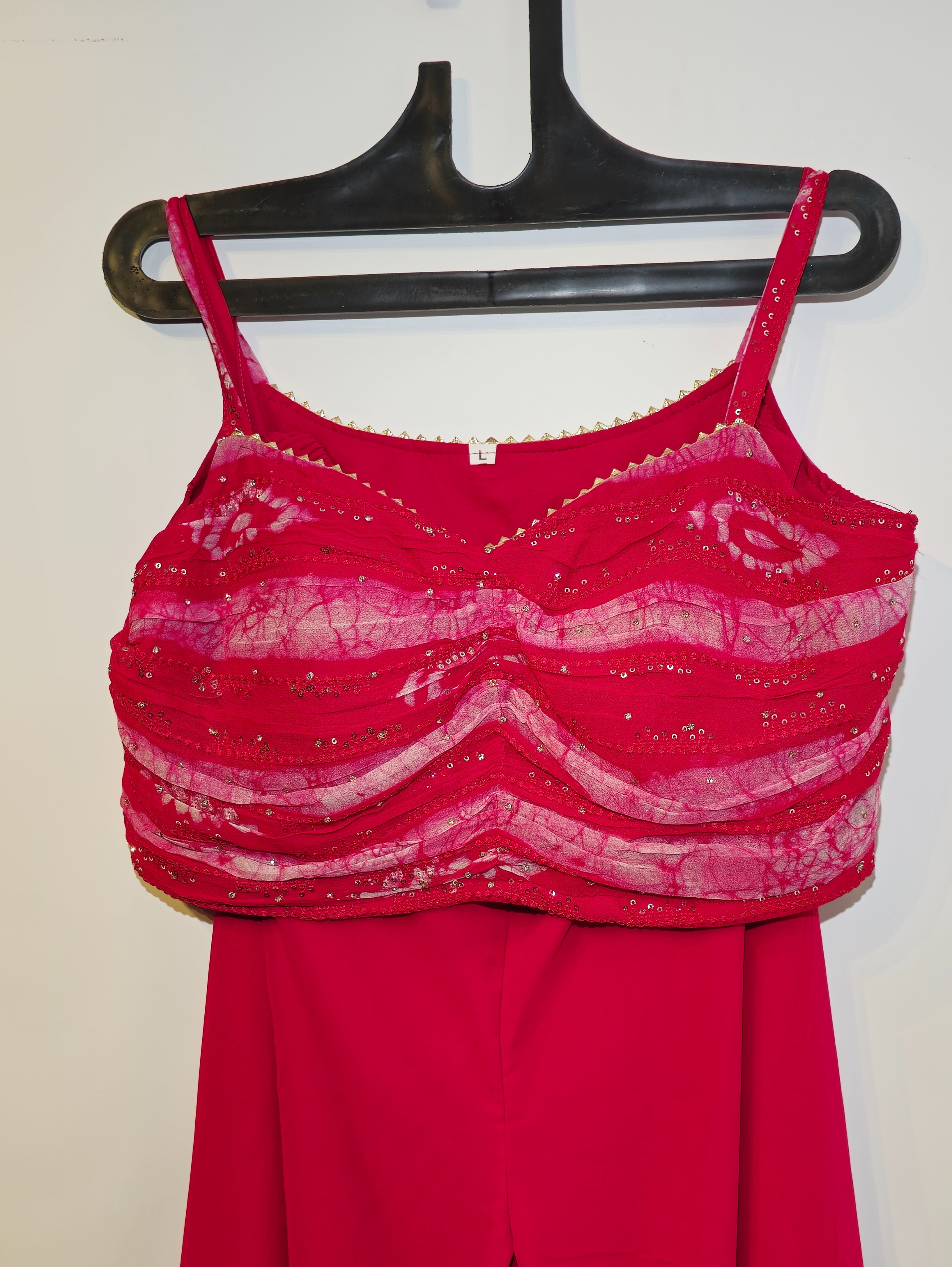 Image of Designer Georgette Traditional 3 Piece - 2 Patterns