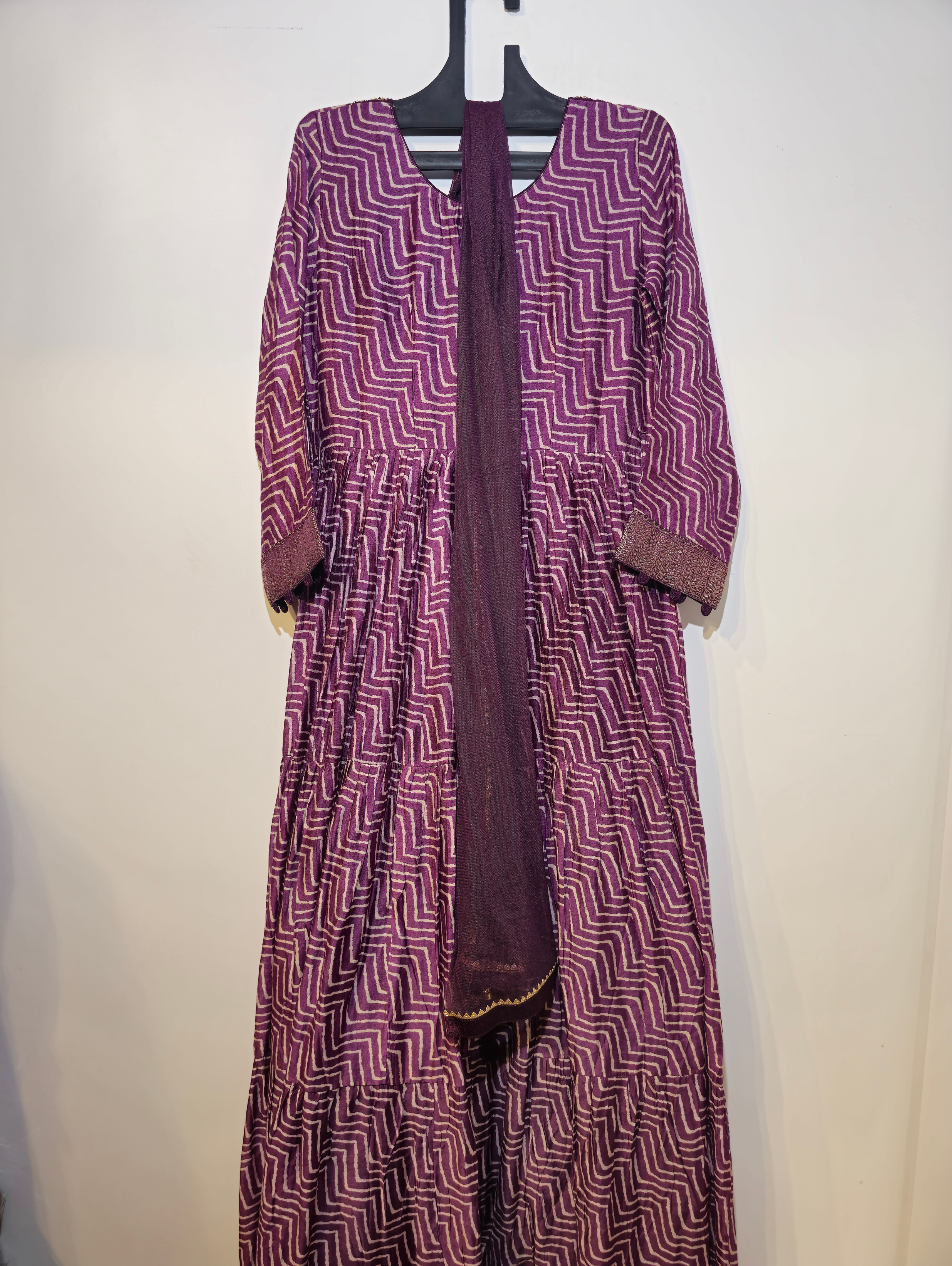 Image of Designer Muslin Gown