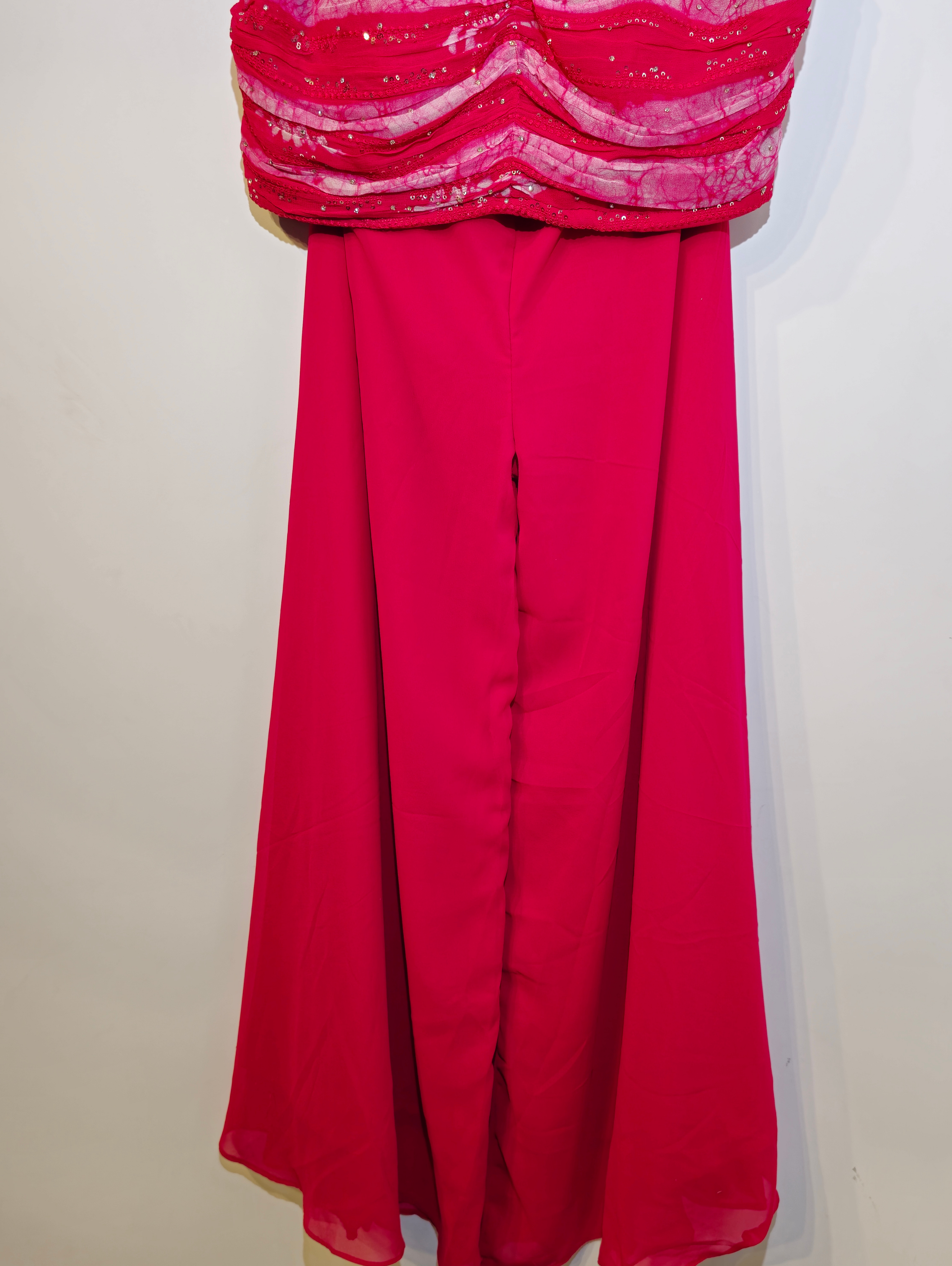 Image of Designer Georgette Traditional 3 Piece - 2 Patterns