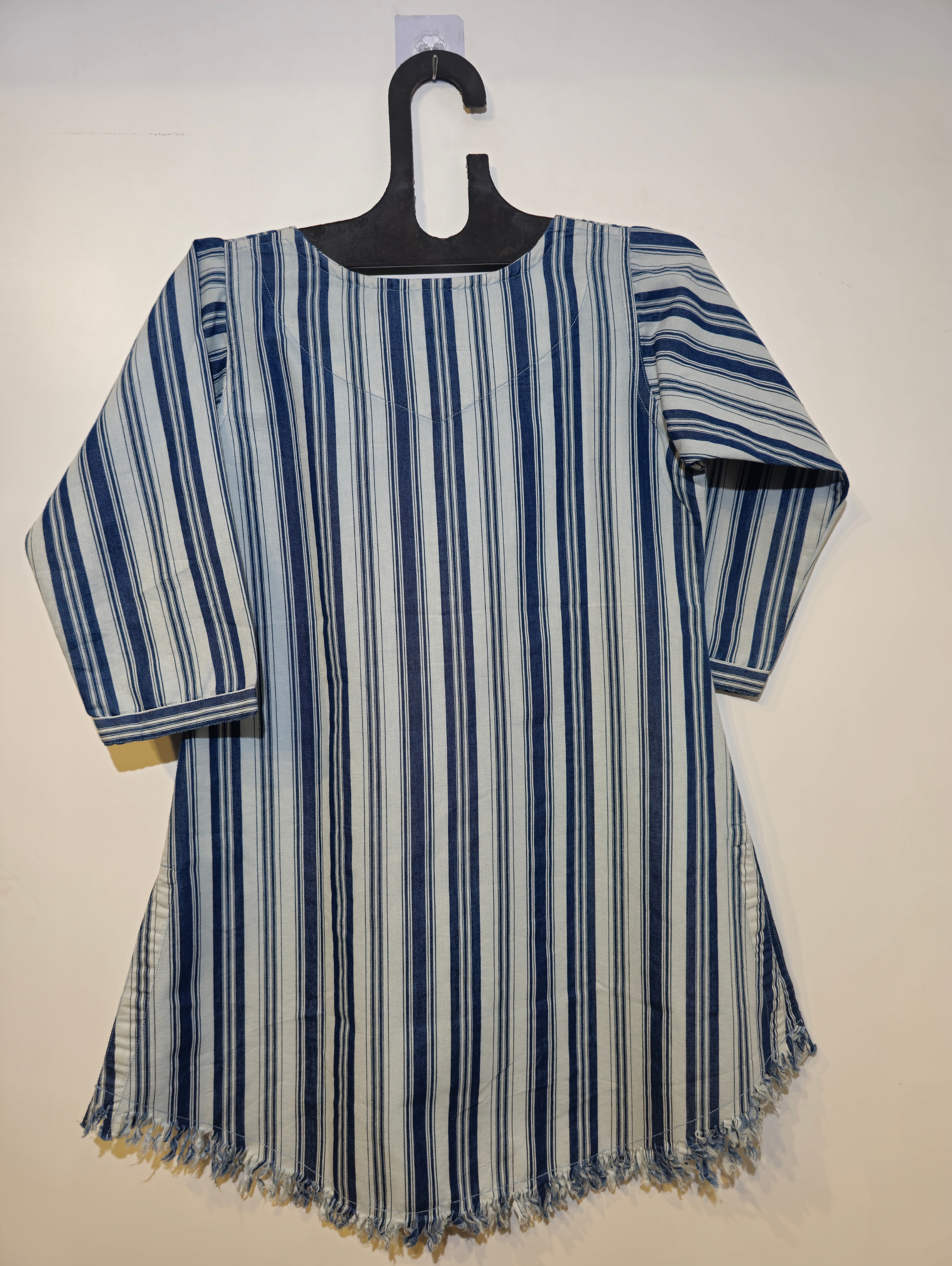Image of Designer Denim Tunic