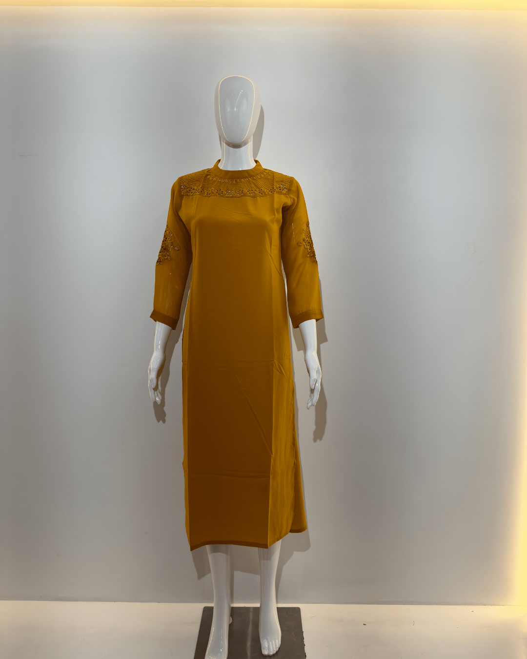 Unique Georgette Straight Kurti