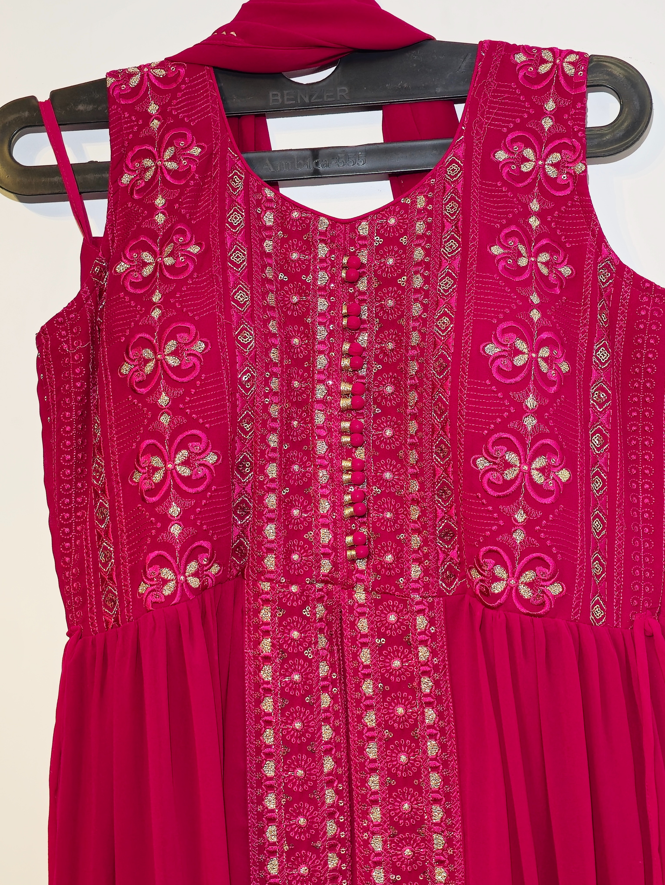 Image of Designer Georgette Traditional 3 Piece