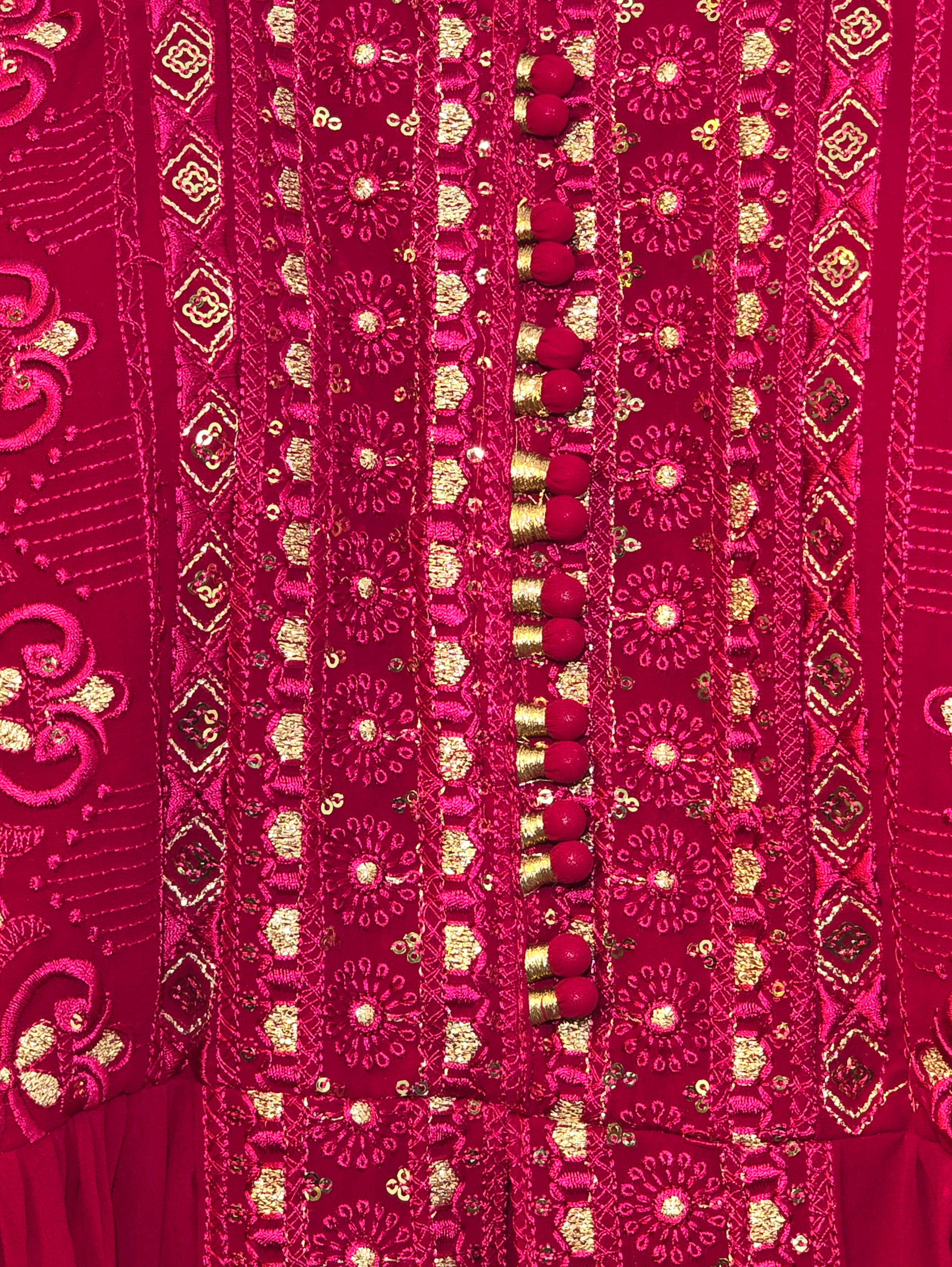 Image of Designer Georgette Traditional 3 Piece