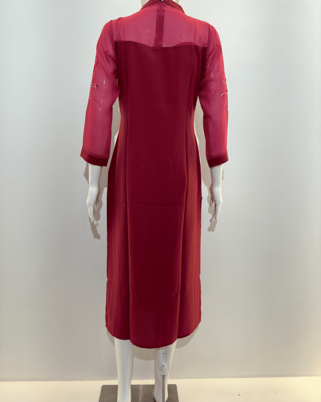 Image of Unique Georgette Straight Kurti