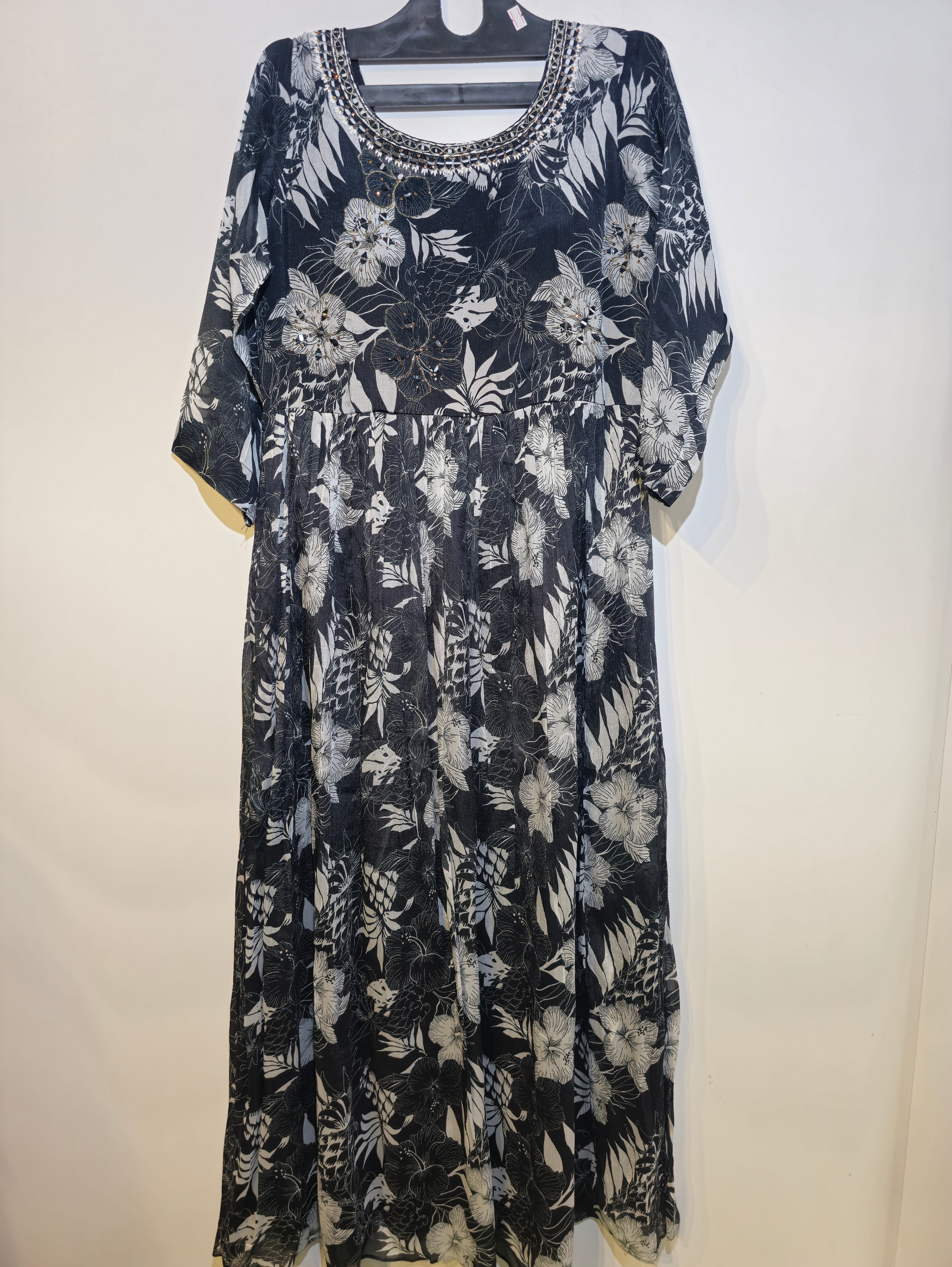 Designer Crepe Gown