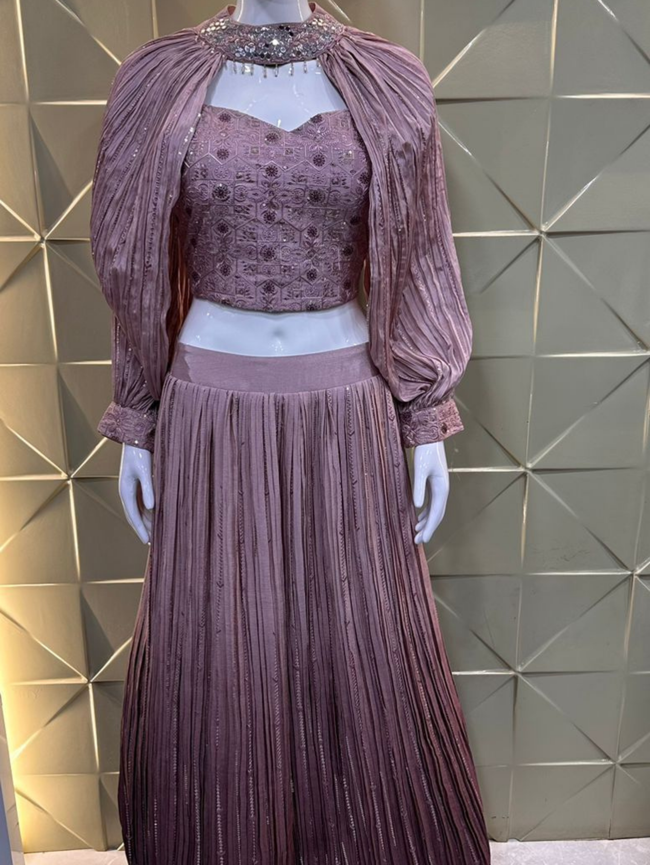 Designer Georgette Traditional 3 Piece