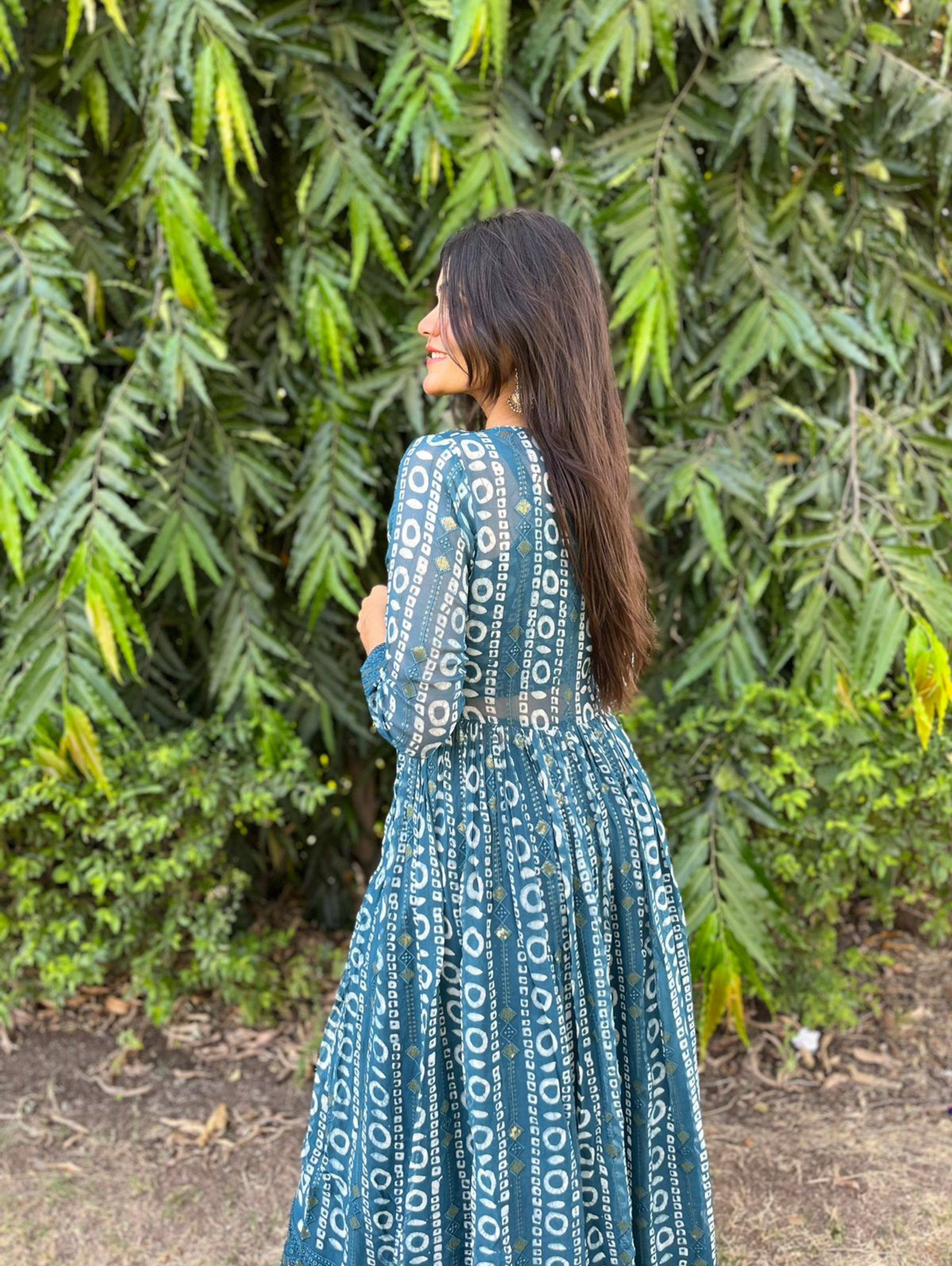 Image of Designer Georgette Traditional 3 Piece