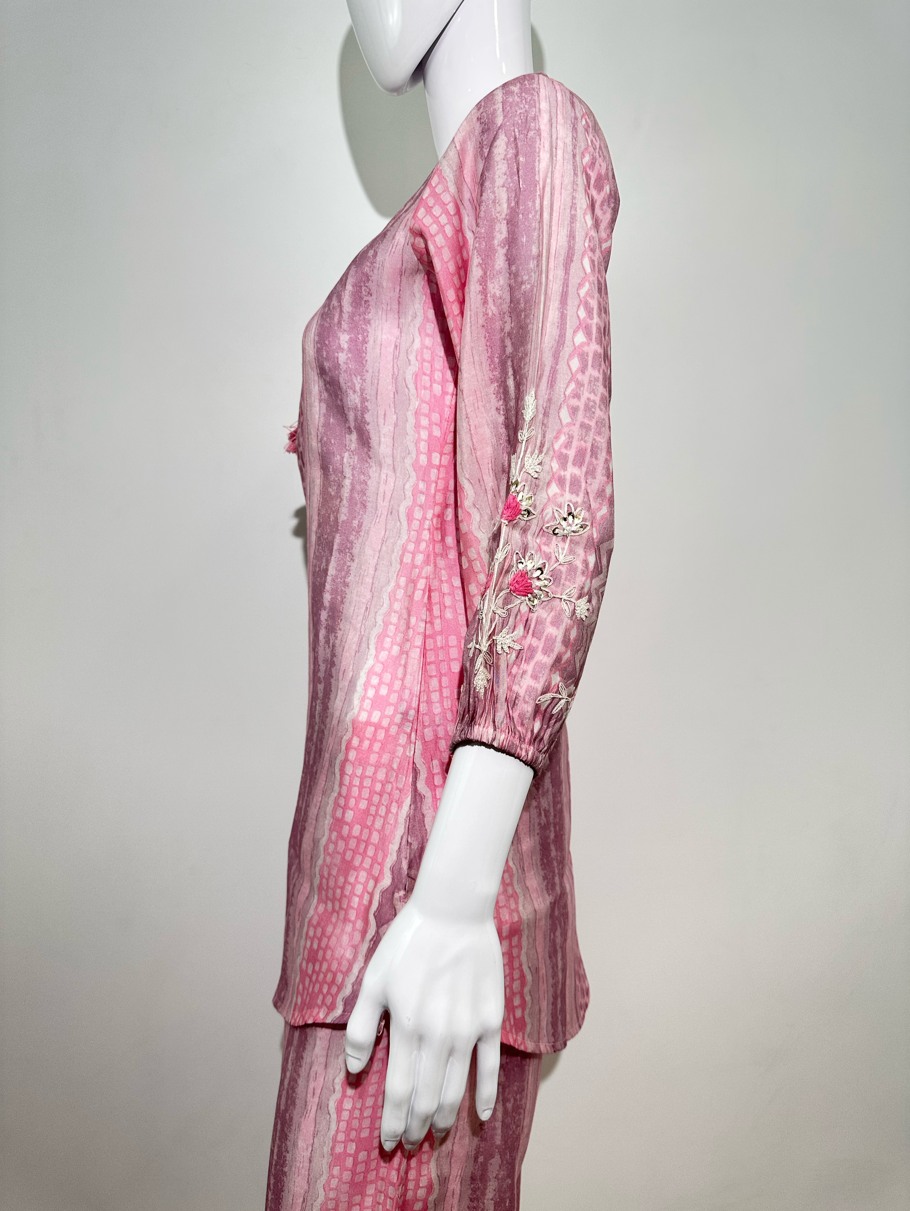Image of Muslin Coords with Sleeve and Accessories work