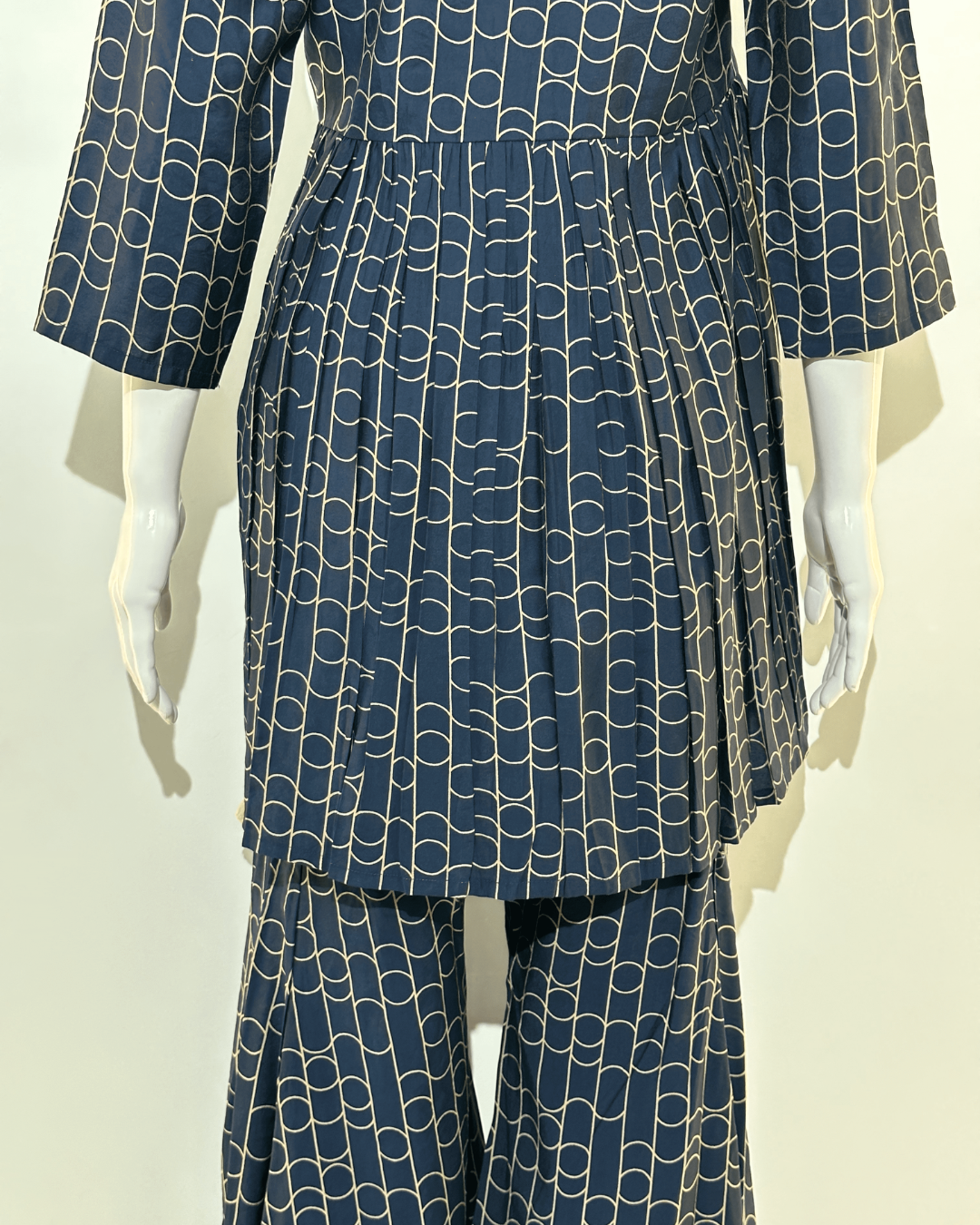 Image of Blue Alia Cut Coords - 2 Piece