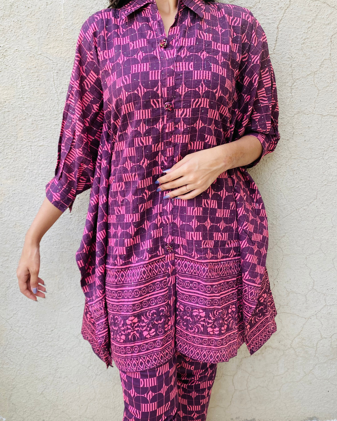 Kaftan Style Coord -Set - 2 Piece