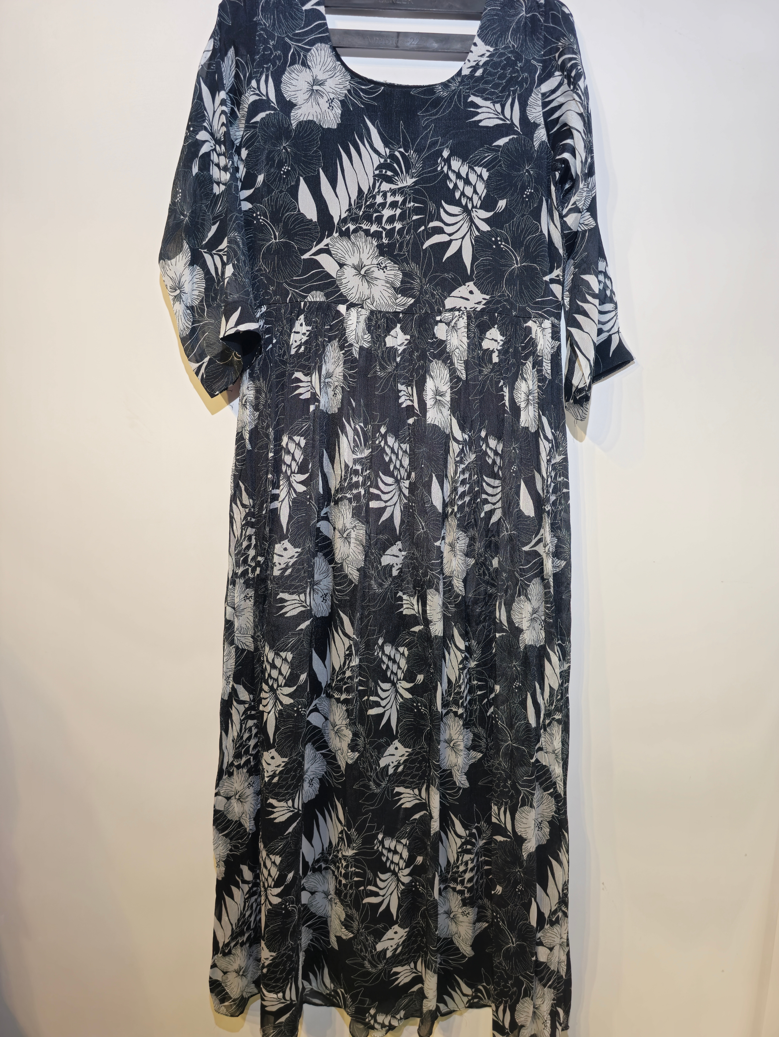 Image of Designer Crepe Gown