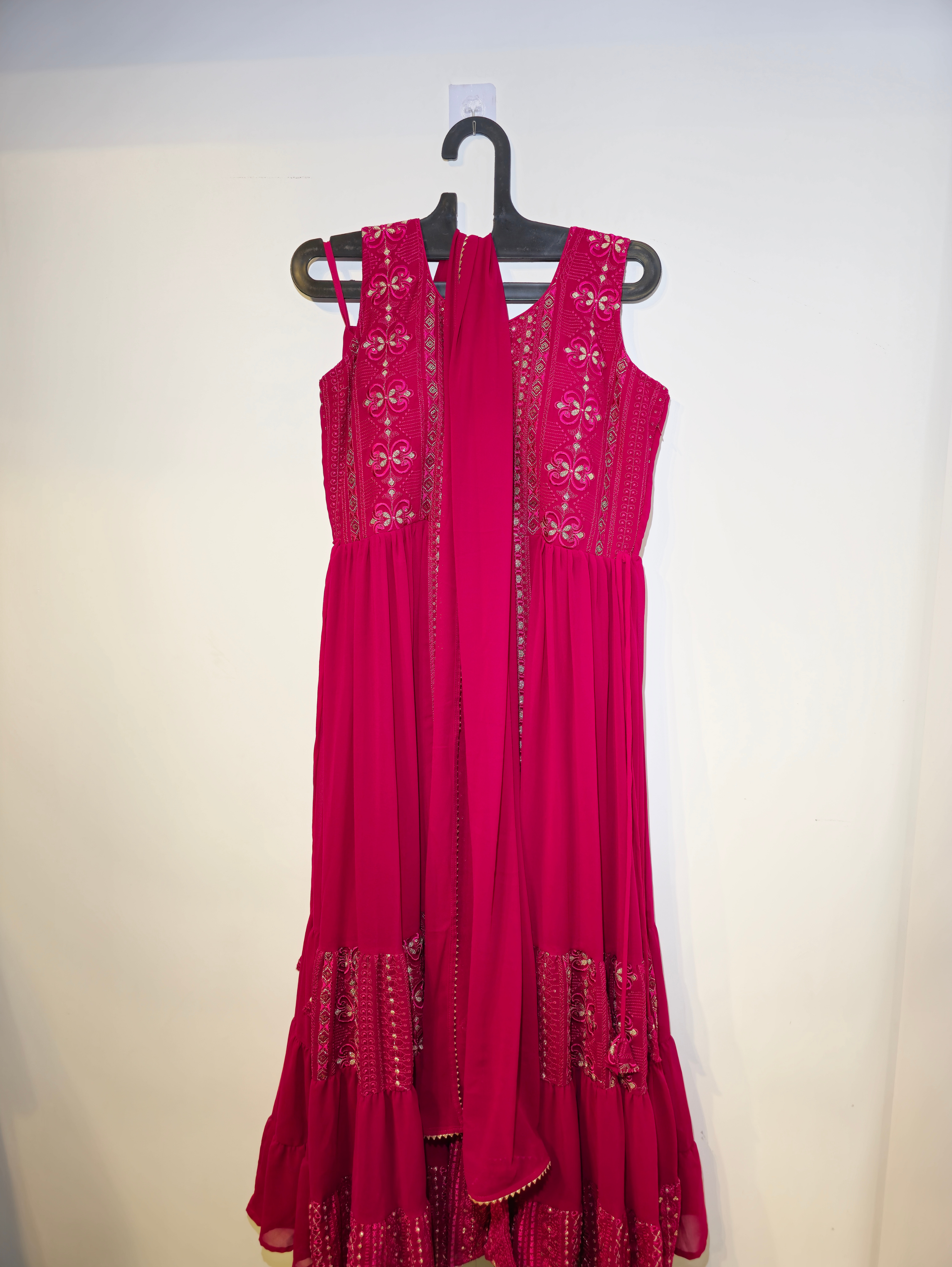 Image of Designer Georgette Traditional 3 Piece