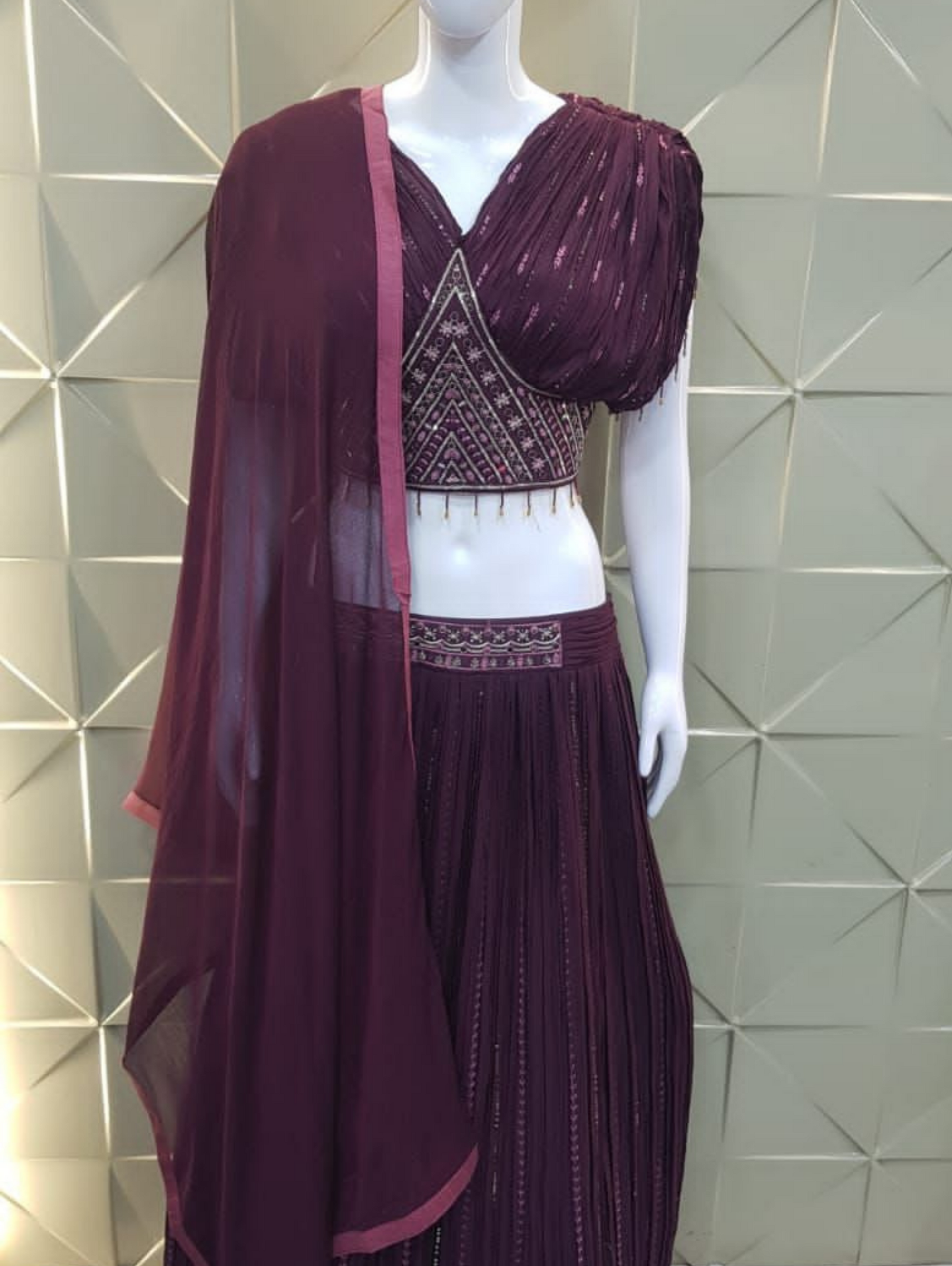 Copy of Georgette Traditional 3 Piece