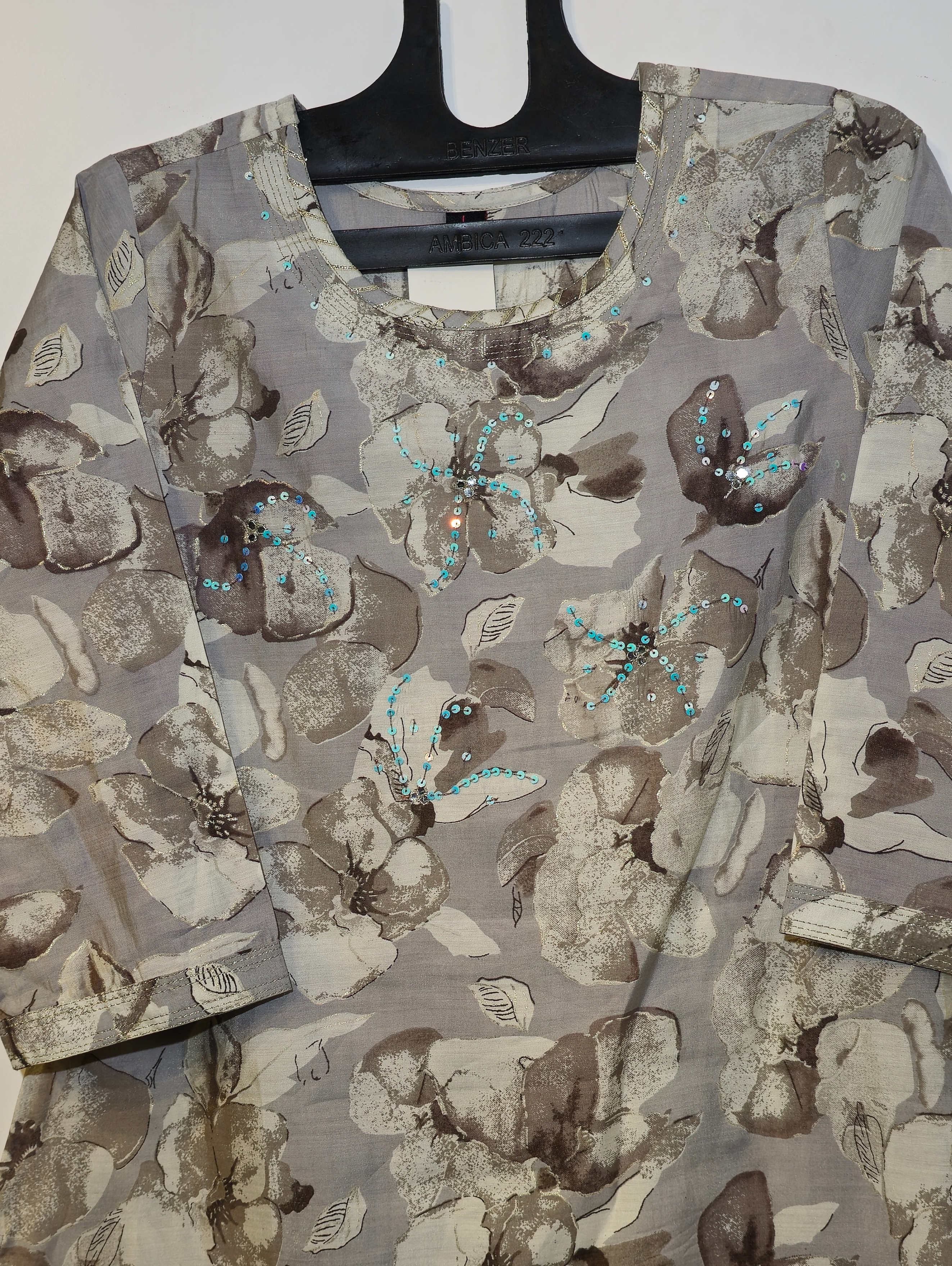 Image of Designer Muslim Straight Kurti