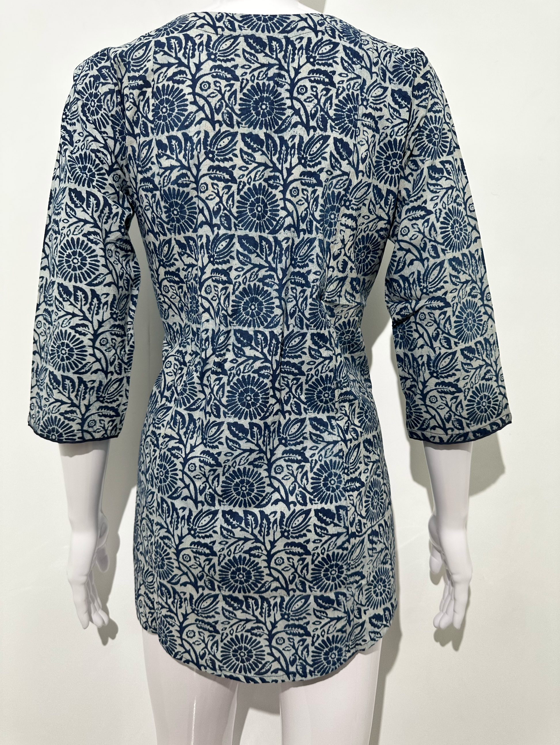 Kalamkari Print Mirror work Tunic