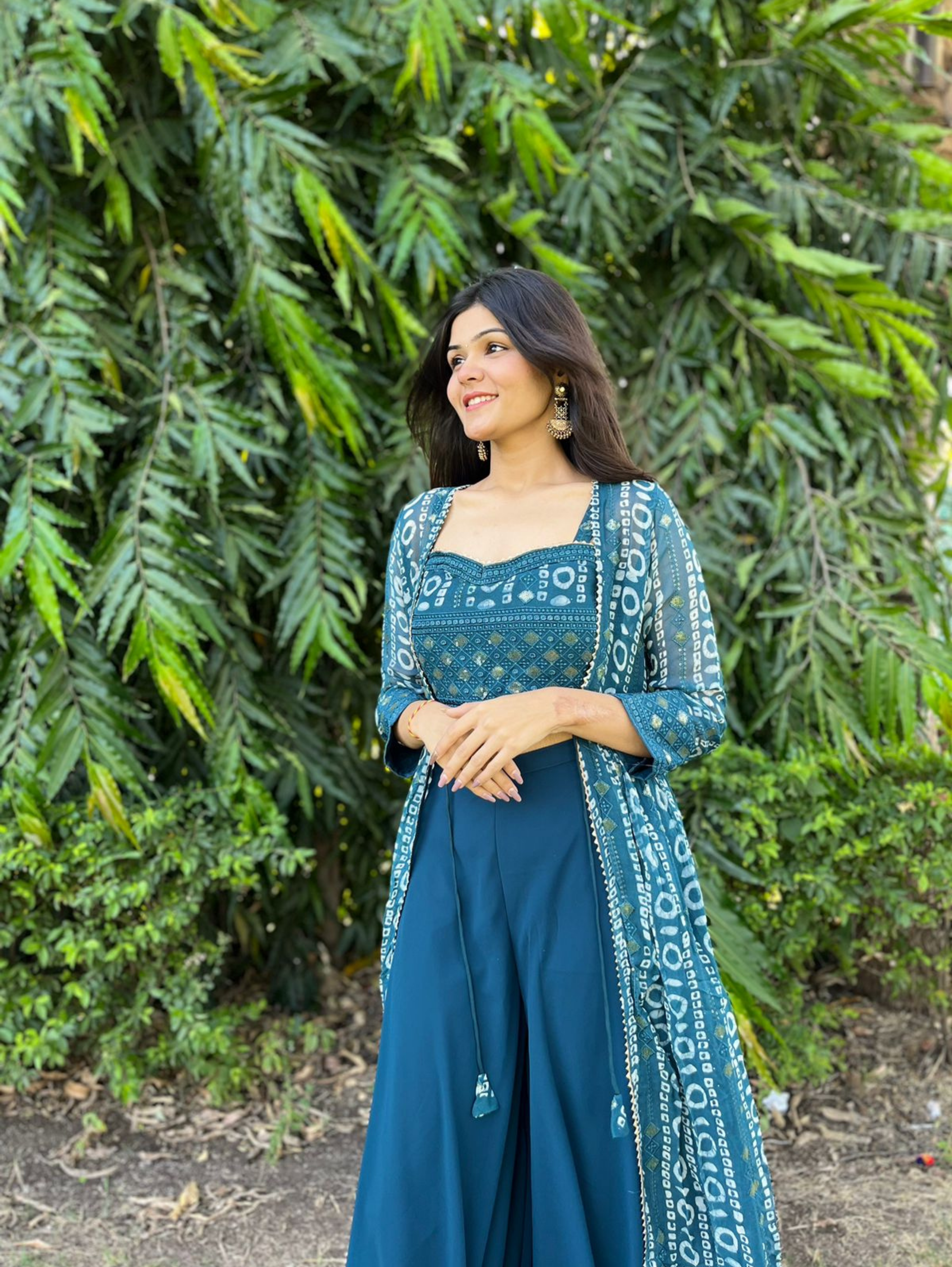 Designer Georgette Traditional 3 Piece