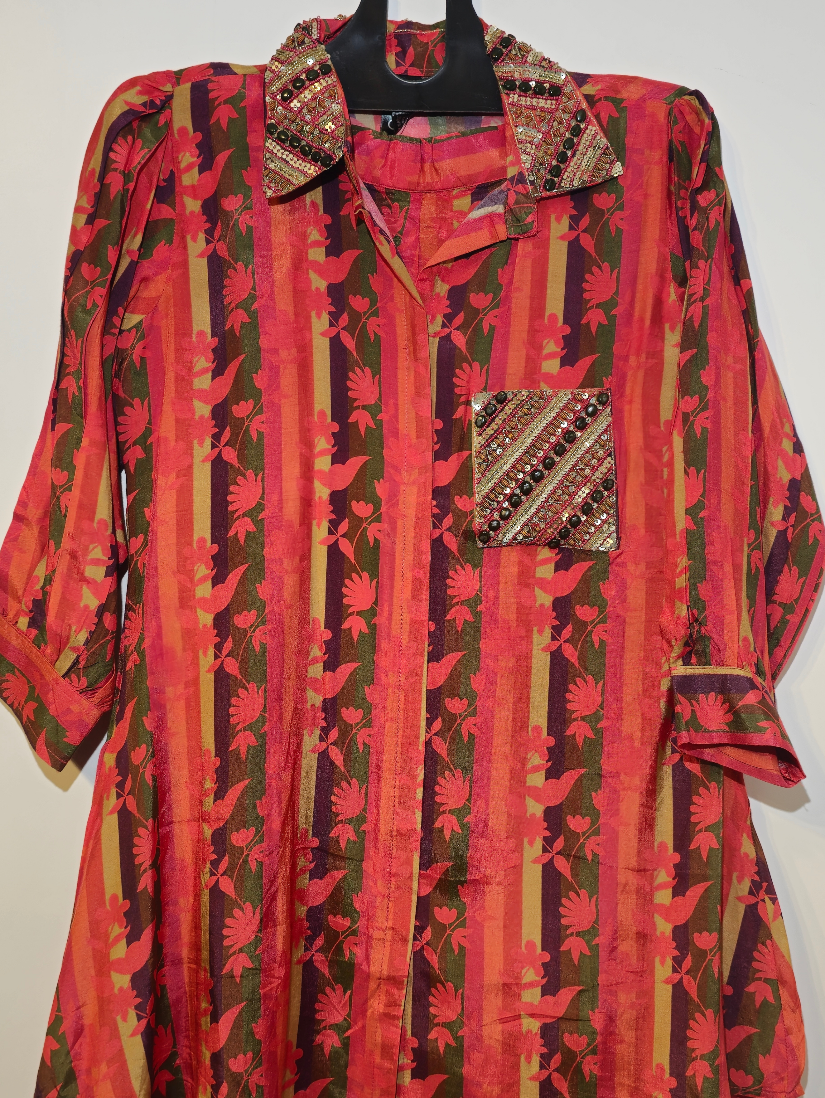 Image of Designer Muslin Coord Set