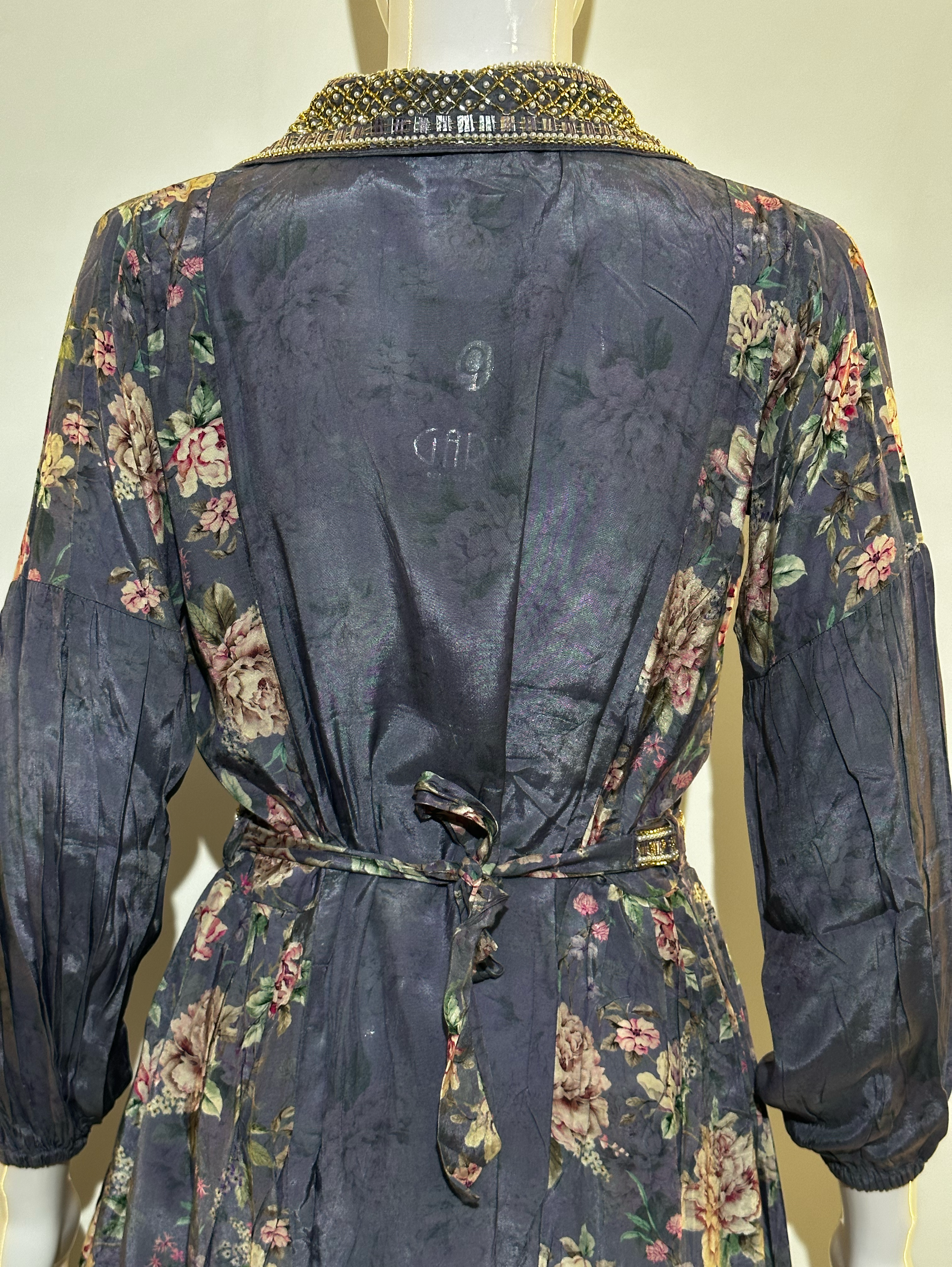 Image of Muslin Coord Set With Premium Moti Work