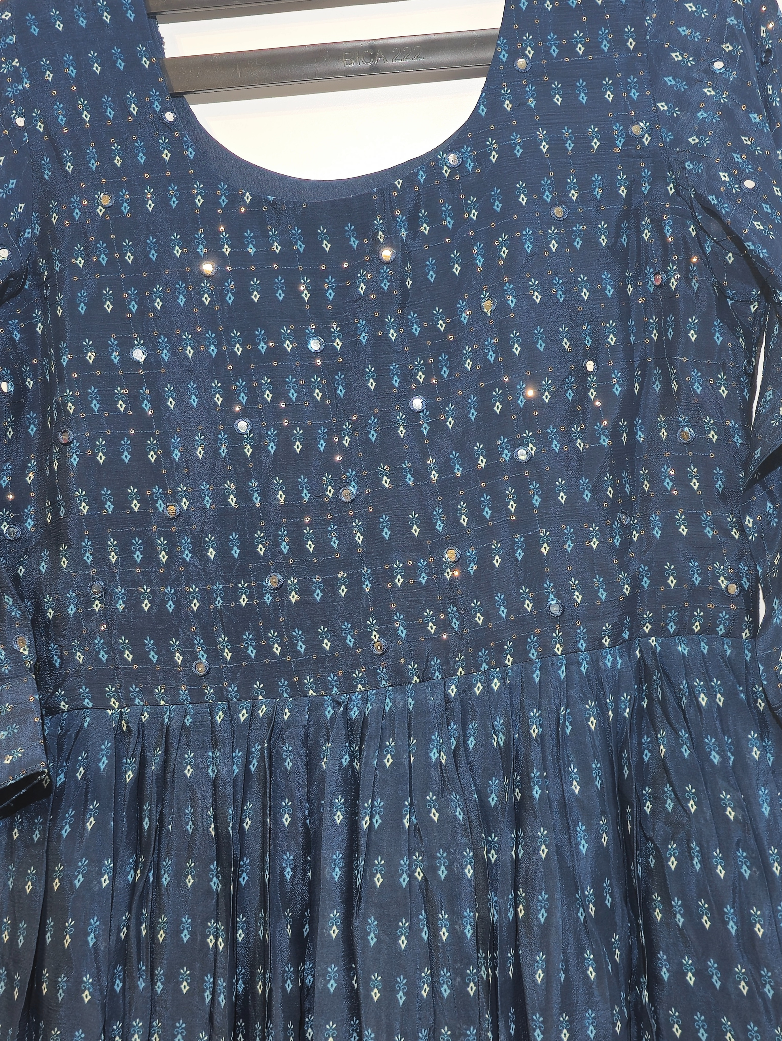 Image of Designer Crepe Gown