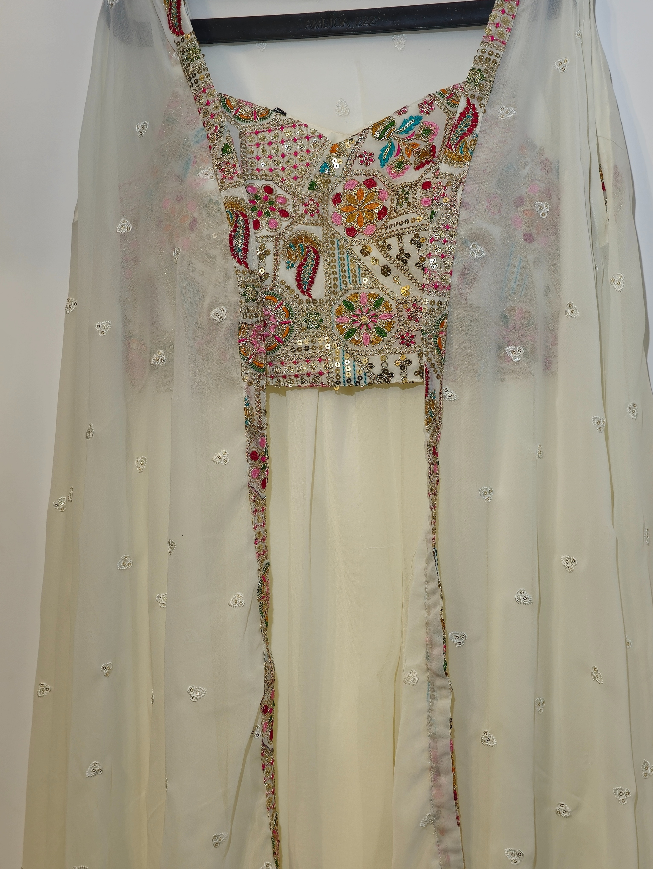 Image of Designer Georgette Traditional 3 Piece