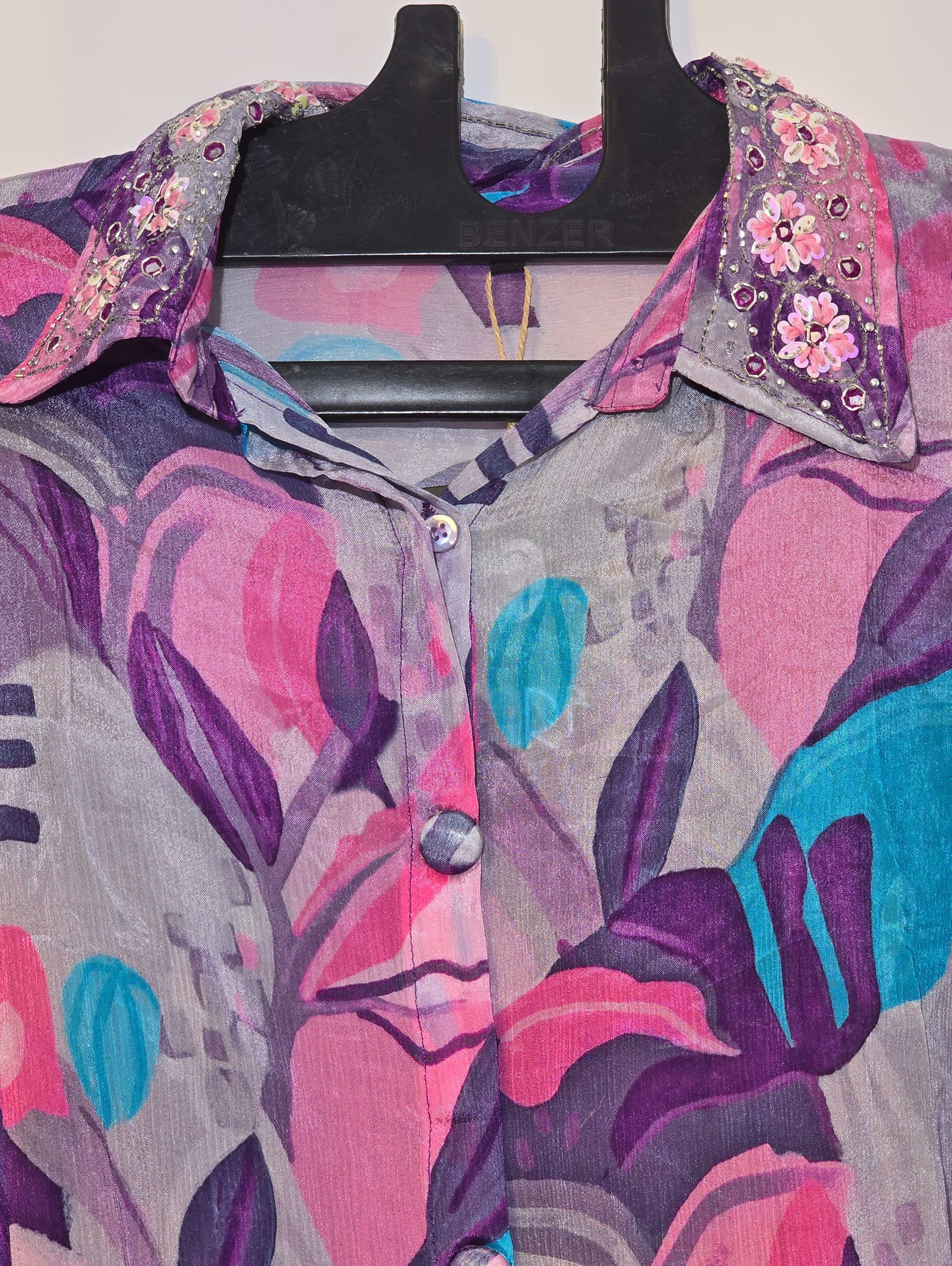 Image of Designer Muslin Coord Set