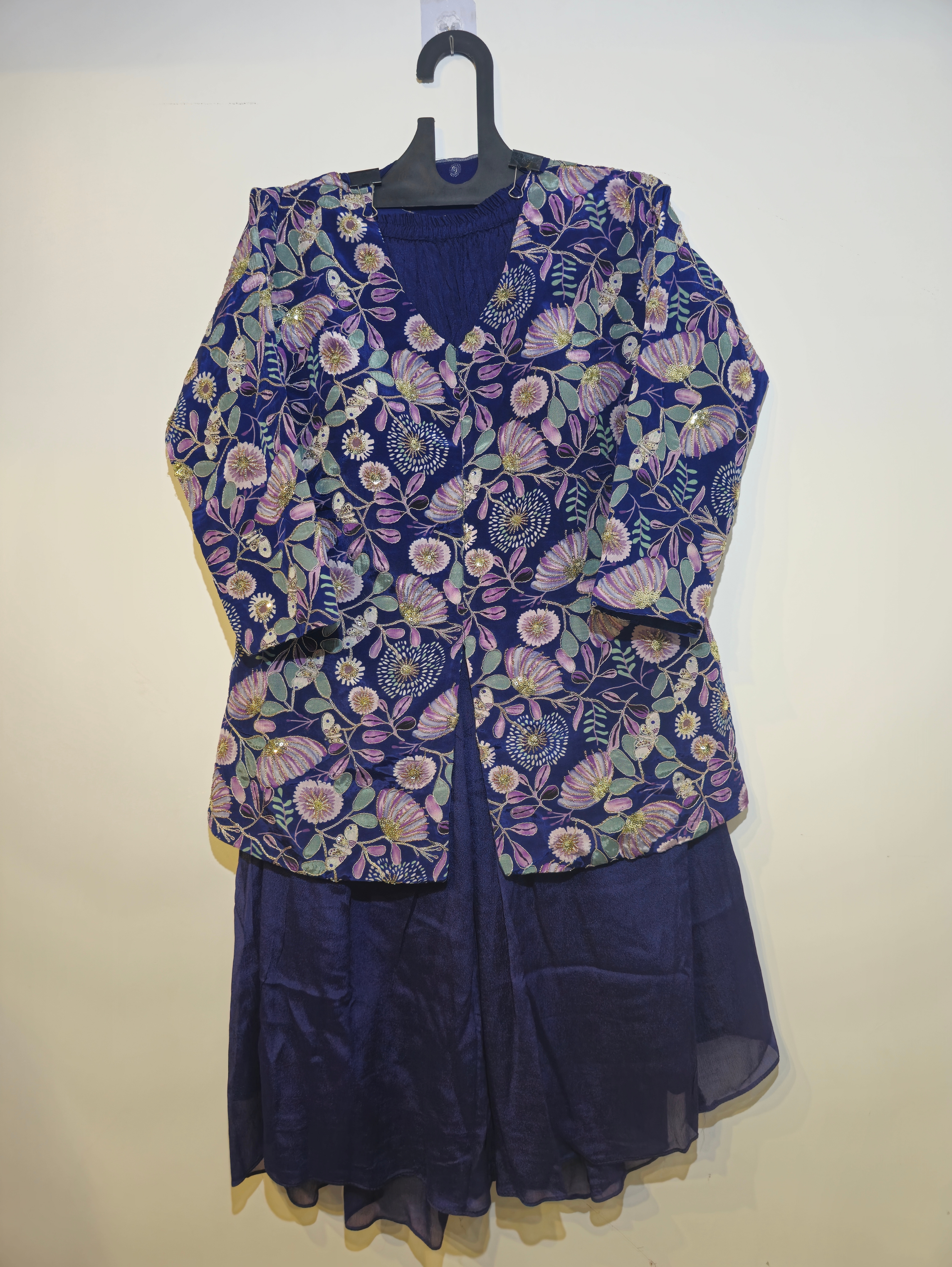 Designer Georgette Set with work - 2 Piece