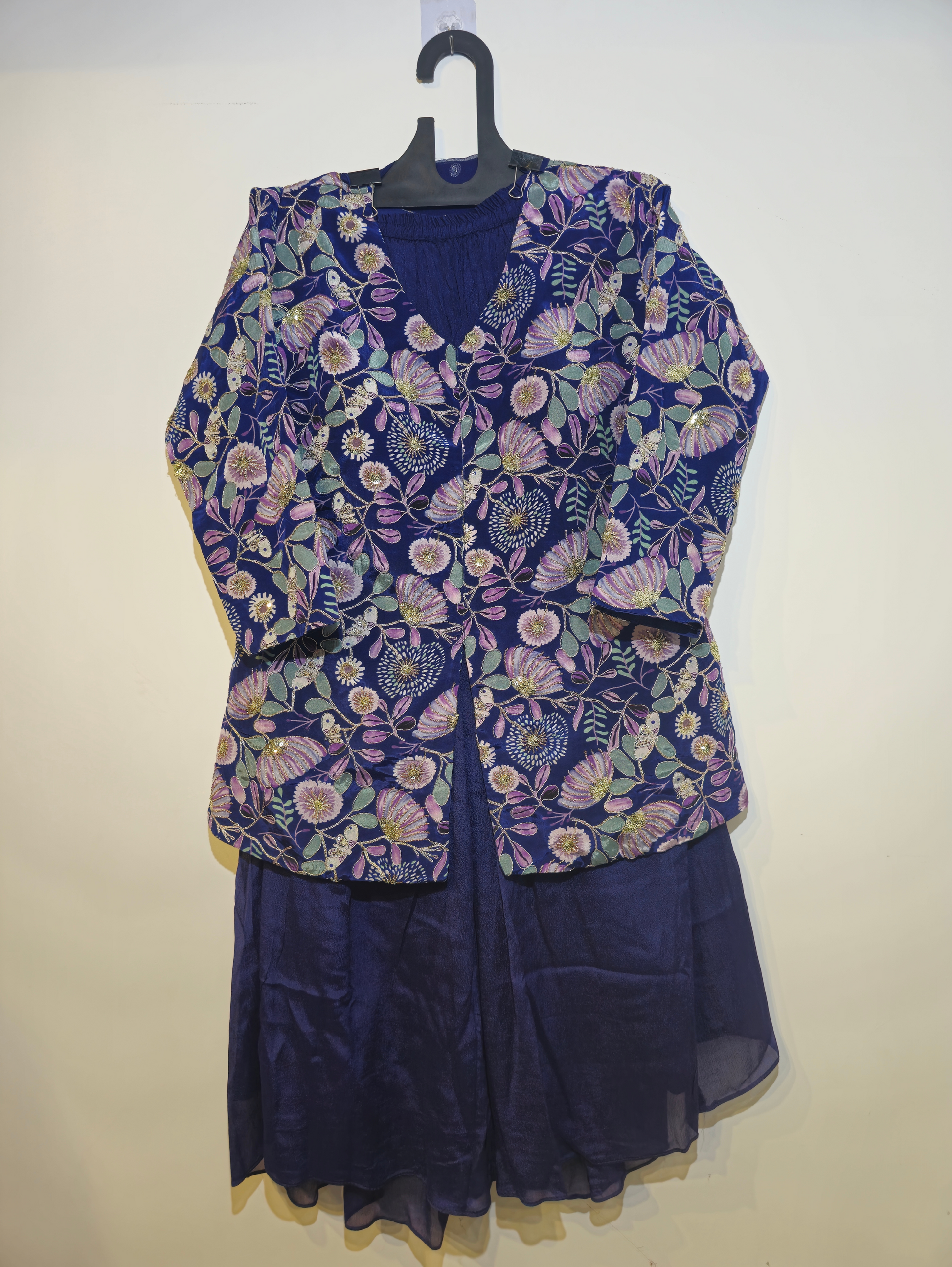 Designer Georgette Set with work - 2 Piece