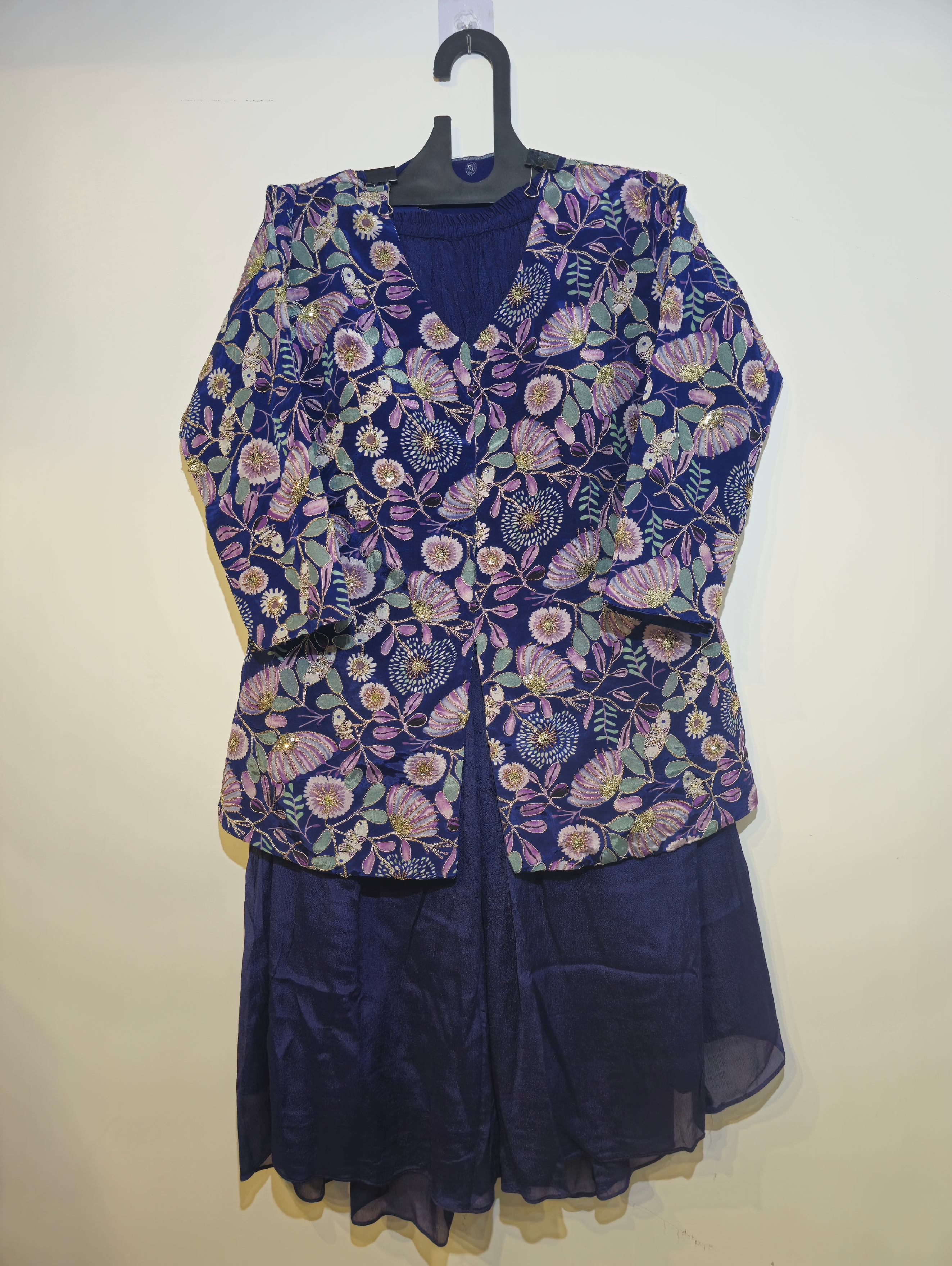 Designer Georgette Set with work - 2 Piece