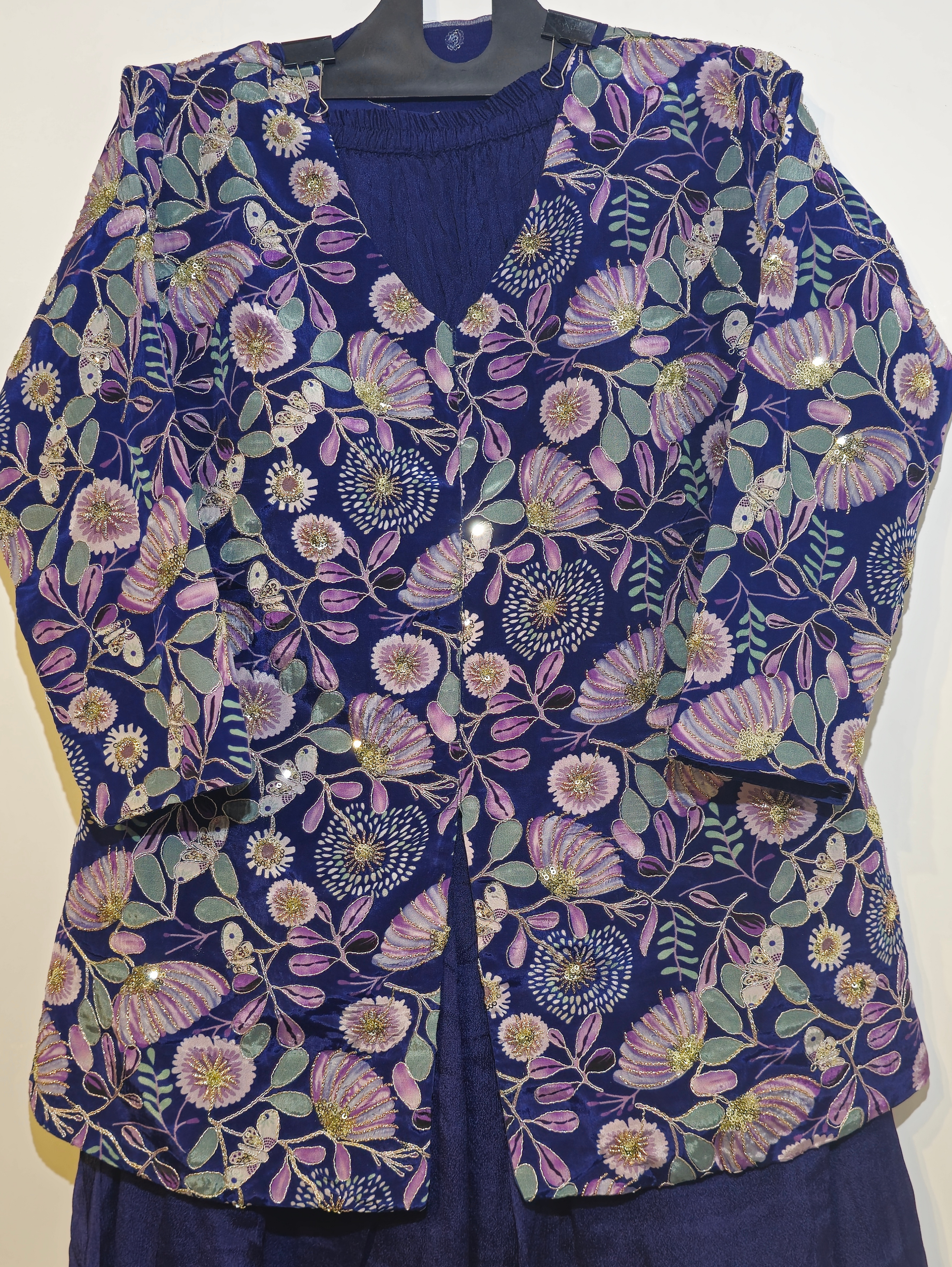 Designer Georgette Set with work - 2 Piece