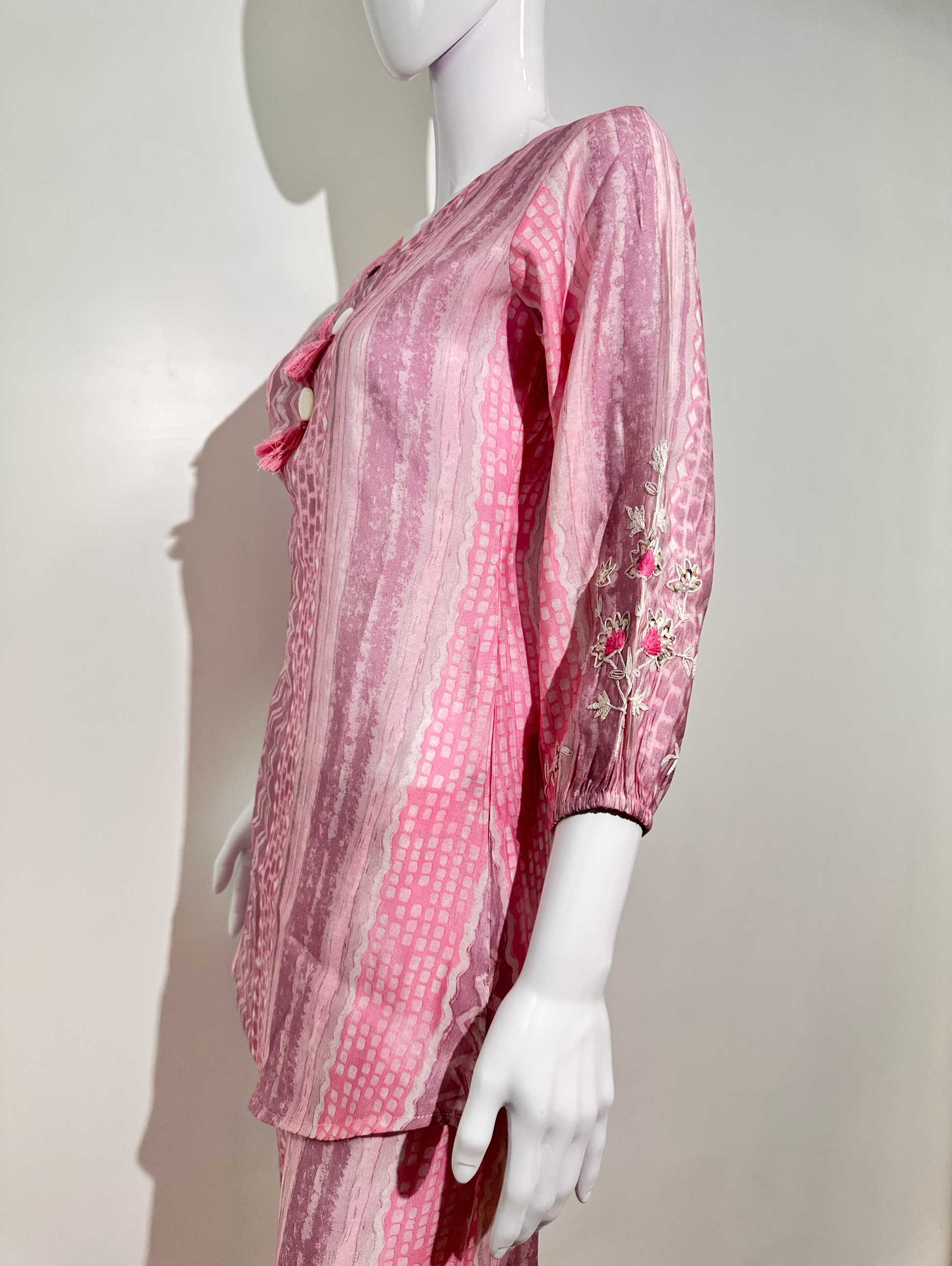 Muslin Coords with Sleeve and Accessories work