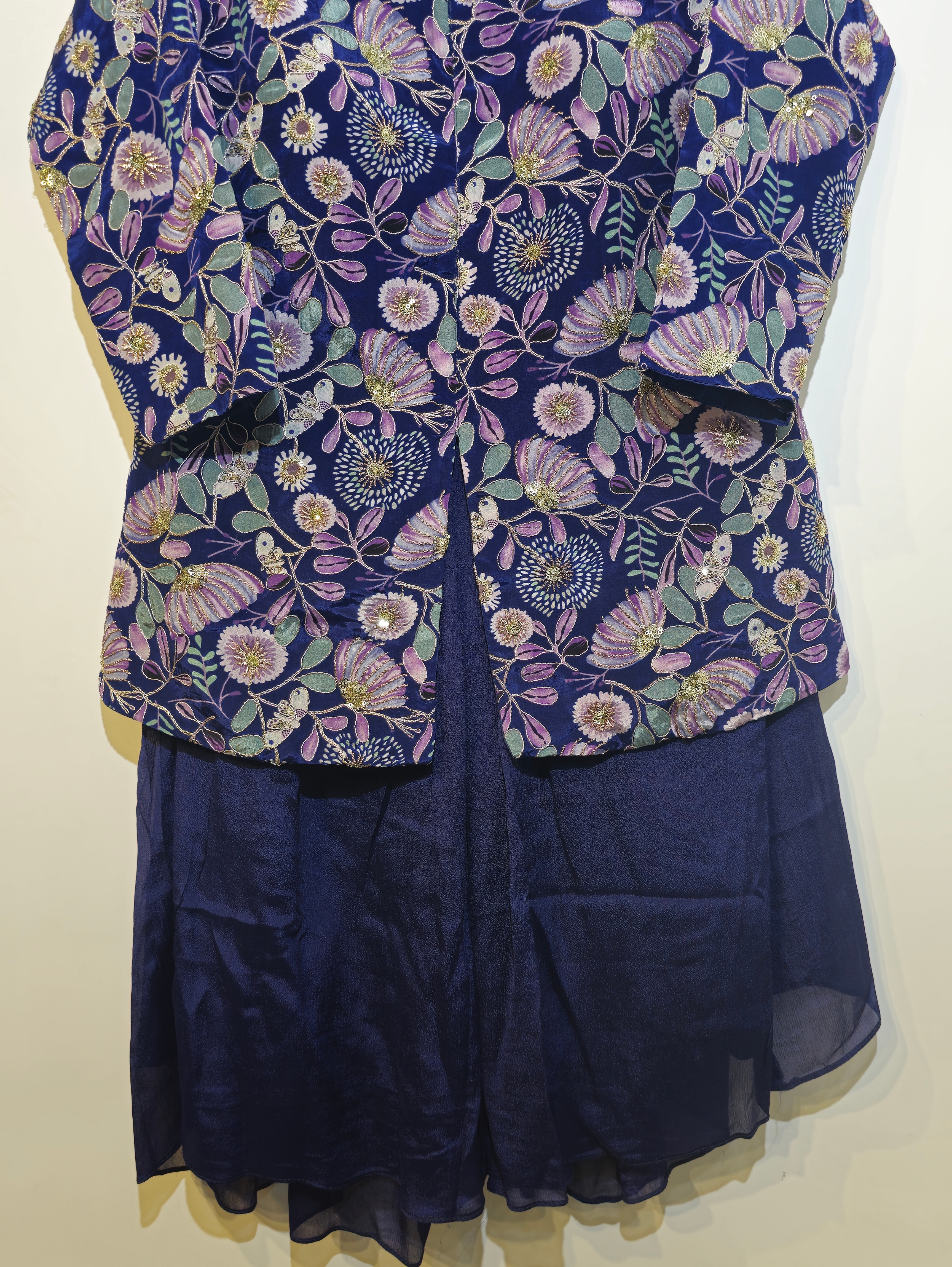 Image of Designer Georgette Set with work - 2 Piece