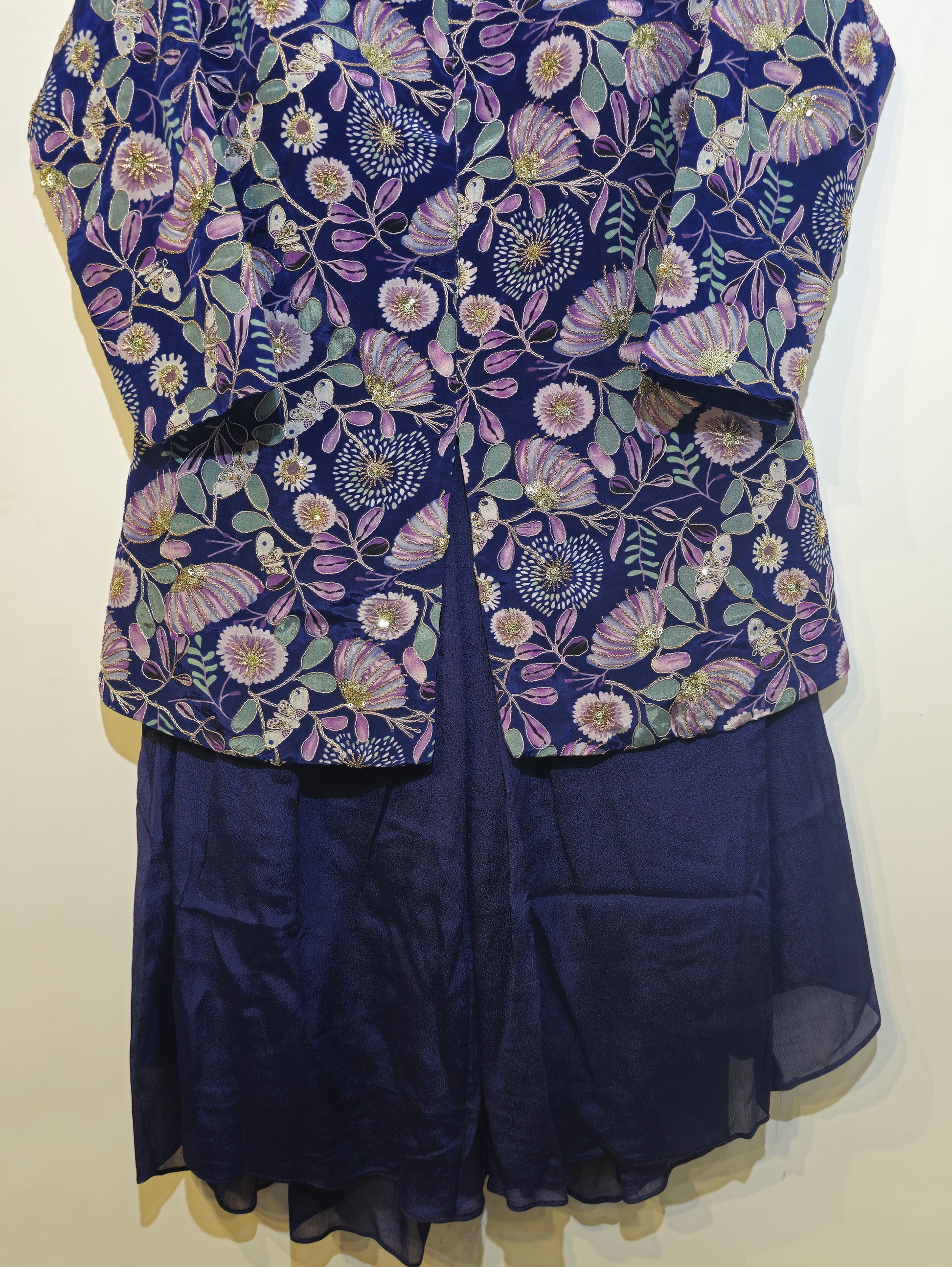 Designer Georgette Set with work - 2 Piece