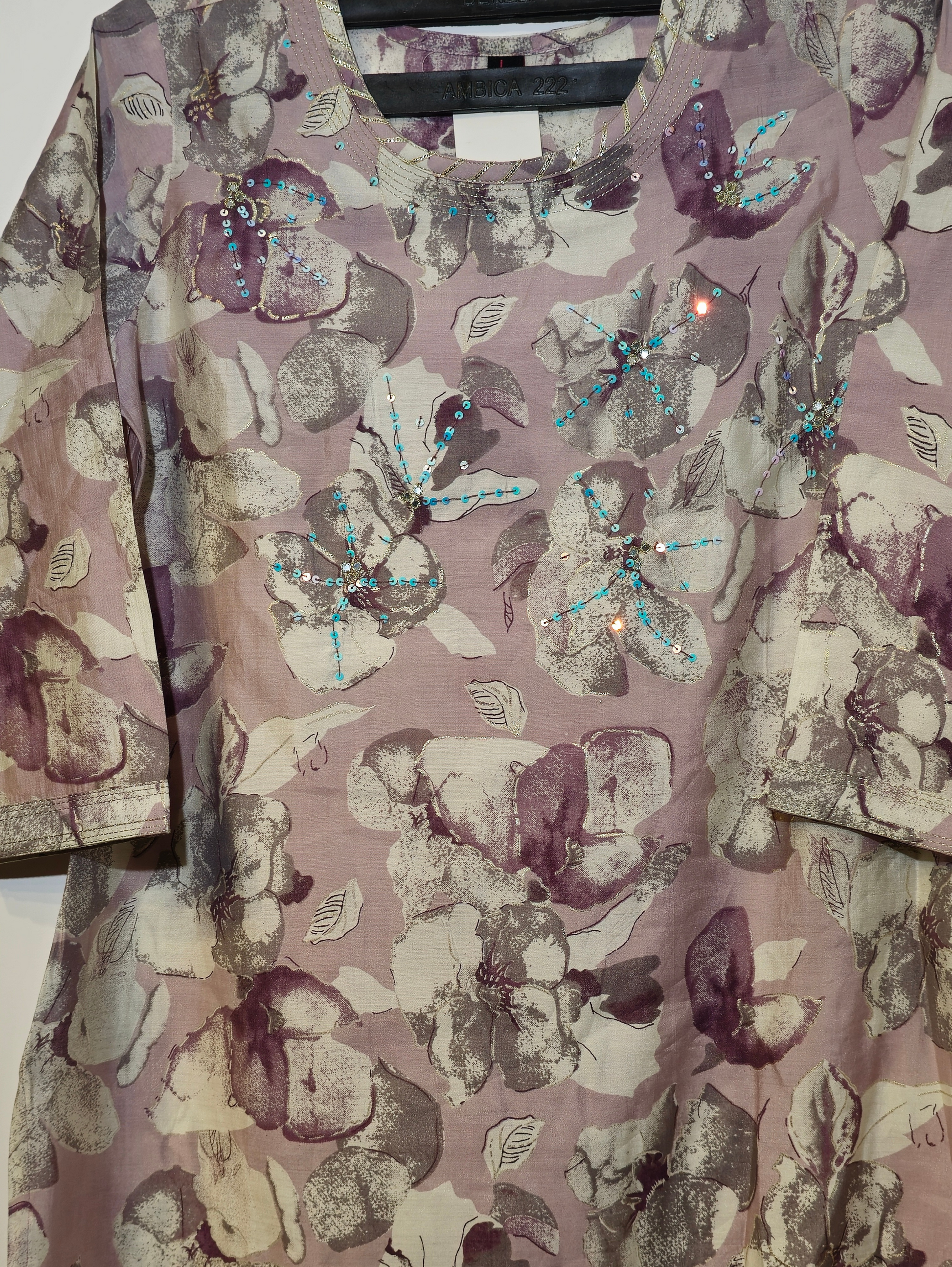 Designer Muslim Straight Kurti