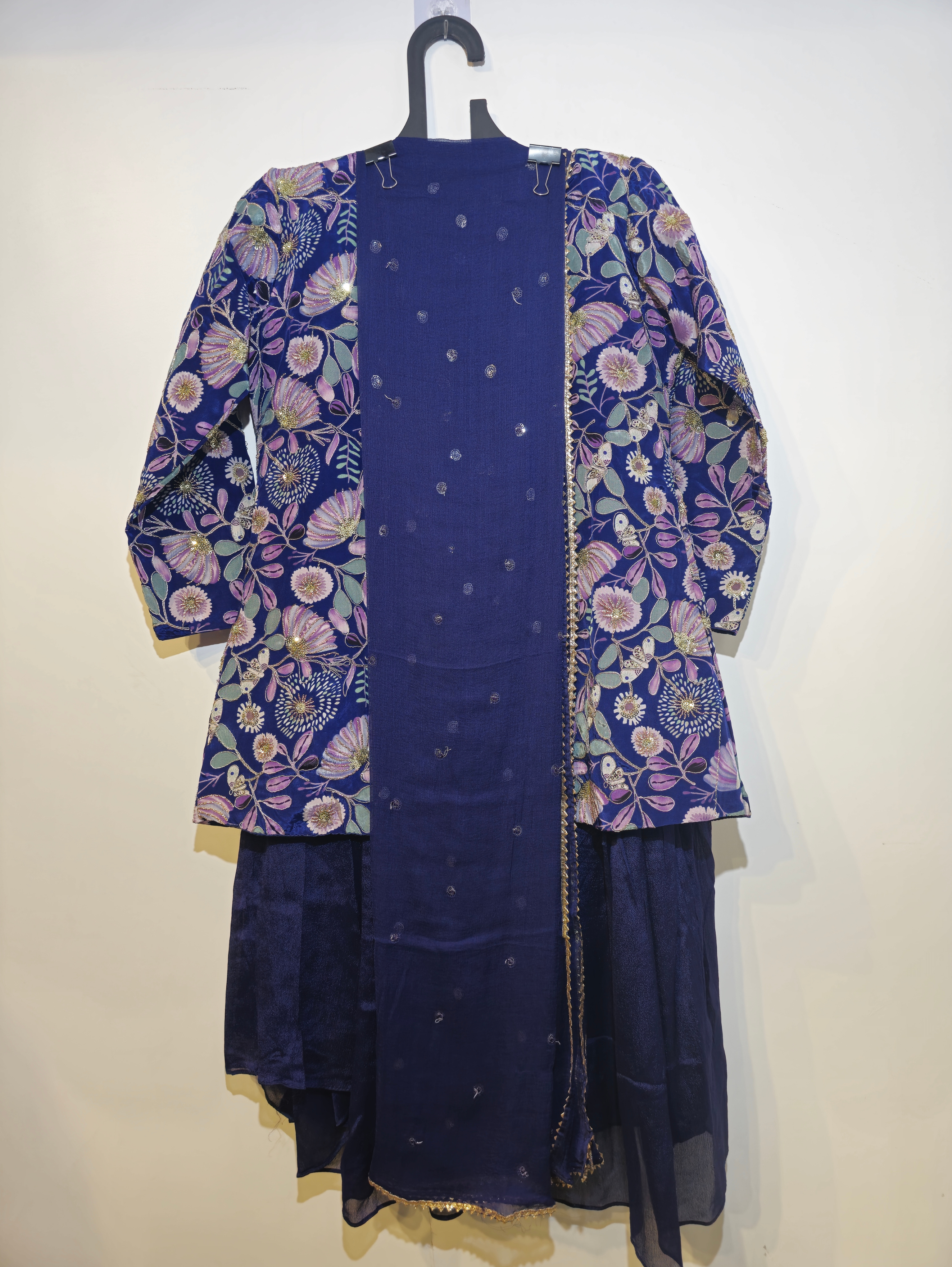 Image of Designer Georgette Set with work - 2 Piece