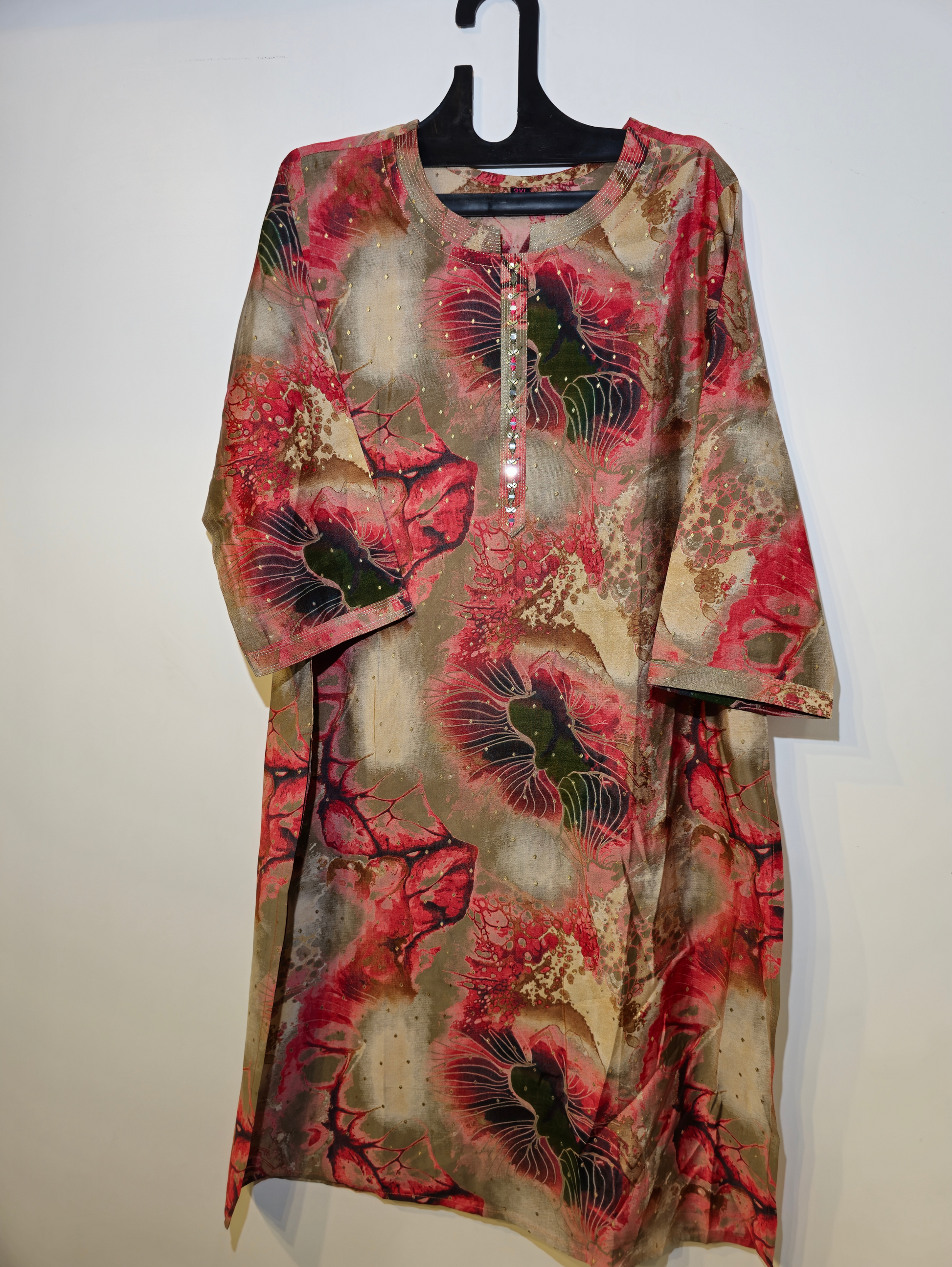 Designer Muslim Straight Kurti