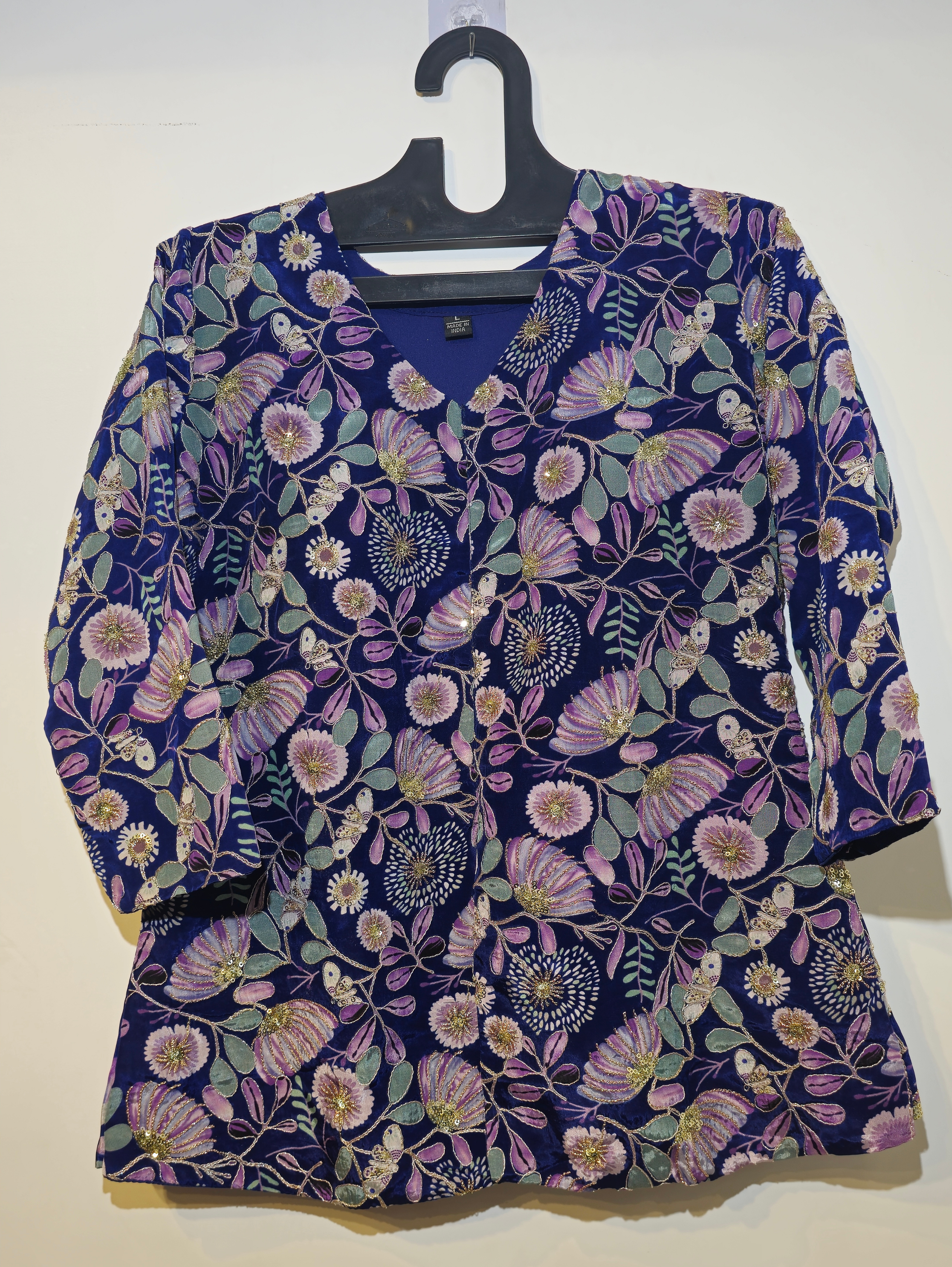 Image of Designer Georgette Set with work - 2 Piece