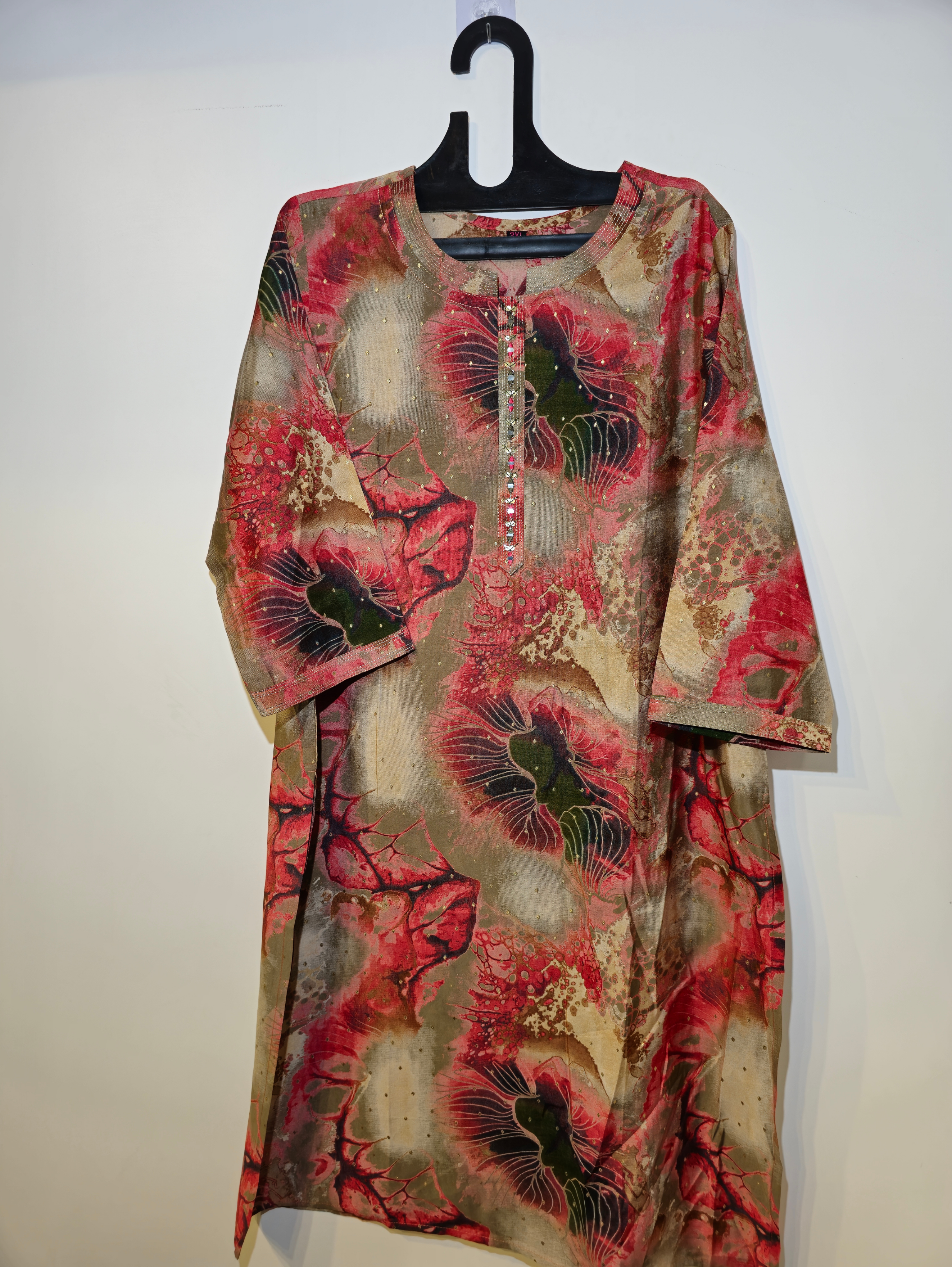 Designer Muslim Straight Kurti