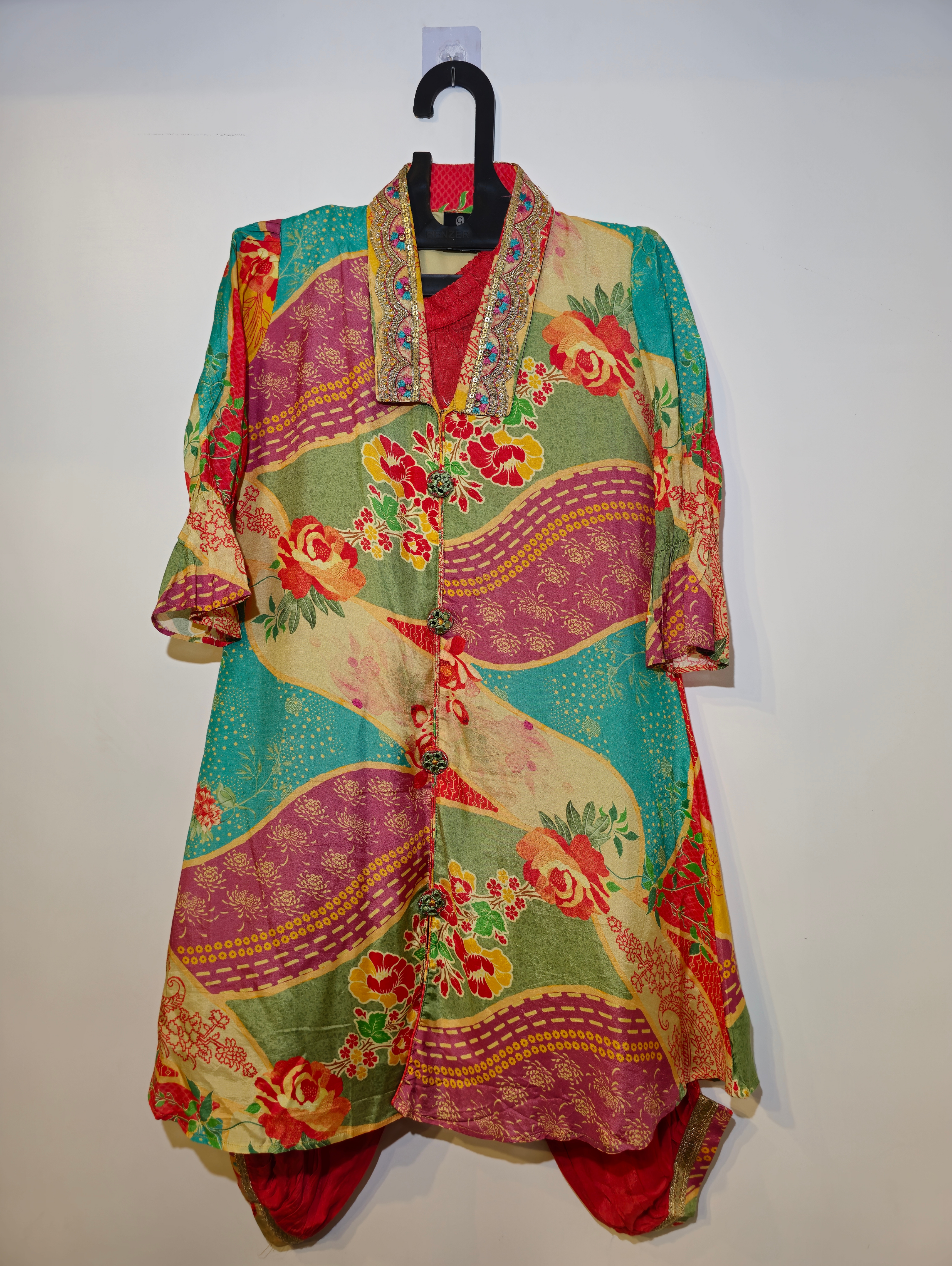 Image of Designer Muslin Coord Set