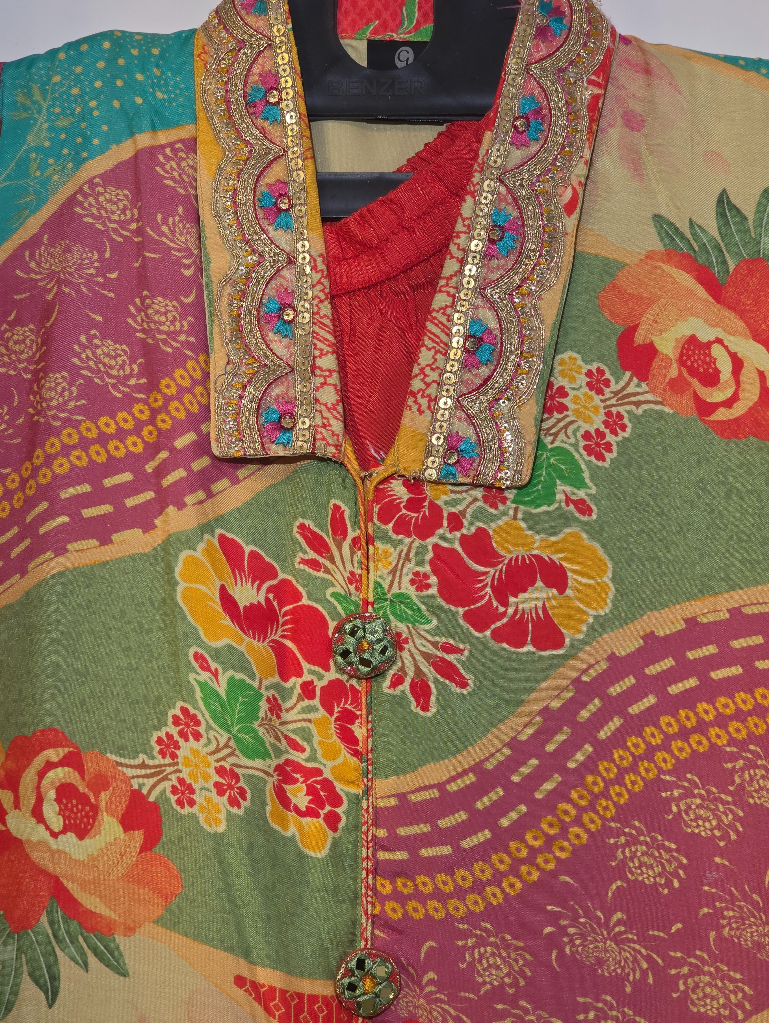 Image of Designer Muslin Coord Set